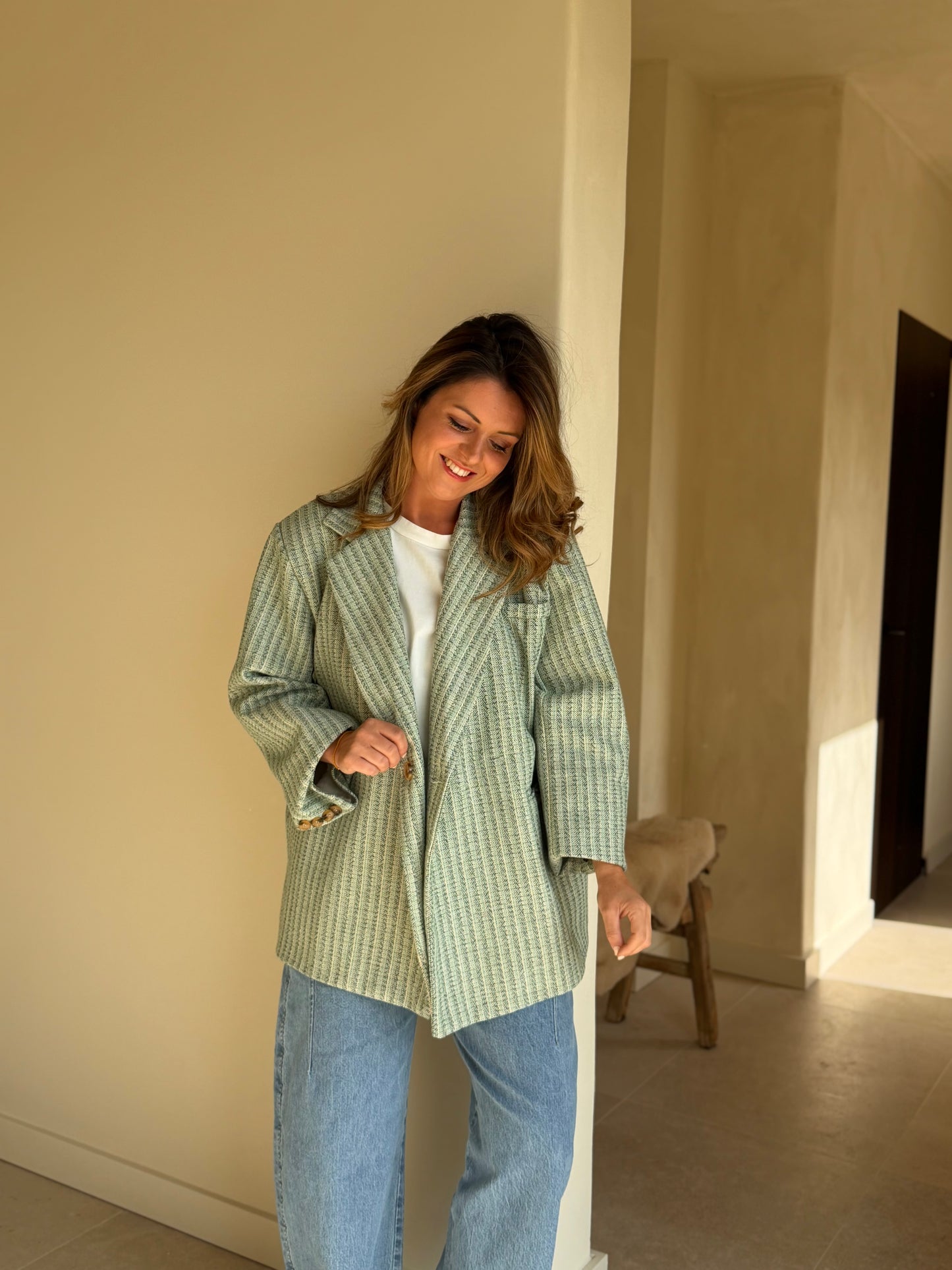 Pippa Blazer Groen