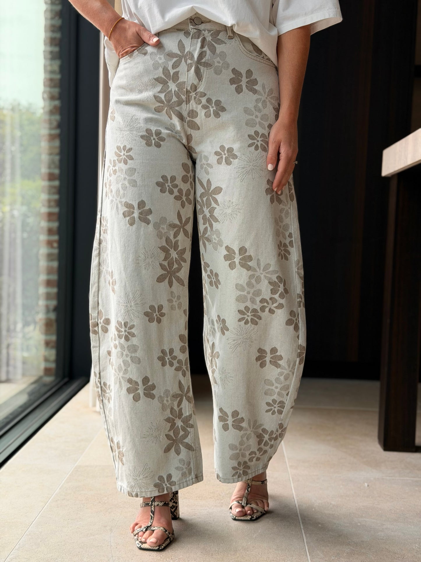 Skyler Pants Flowers