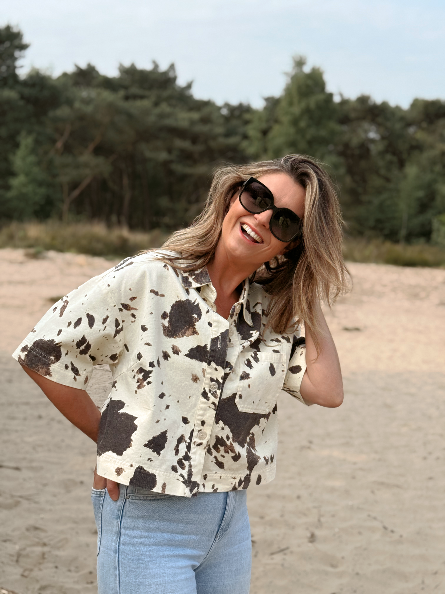 Hadley Top Print