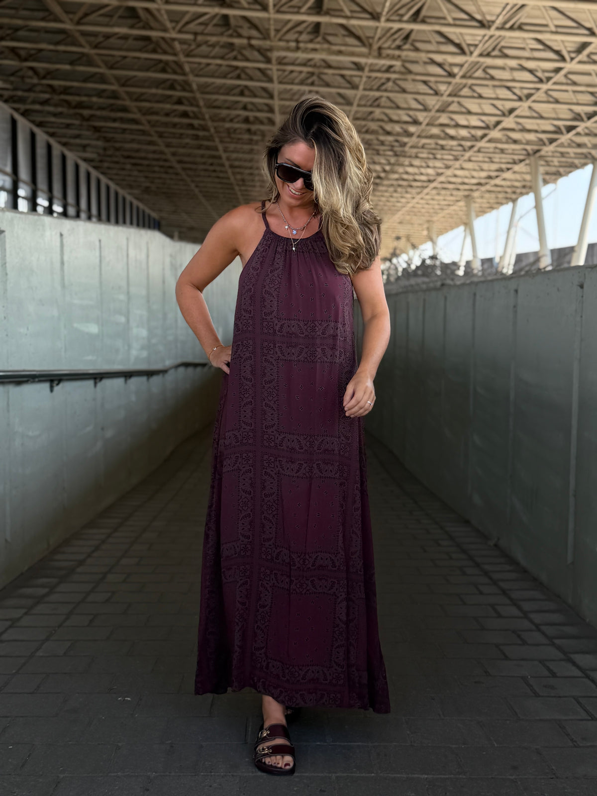 Rouby dress plum