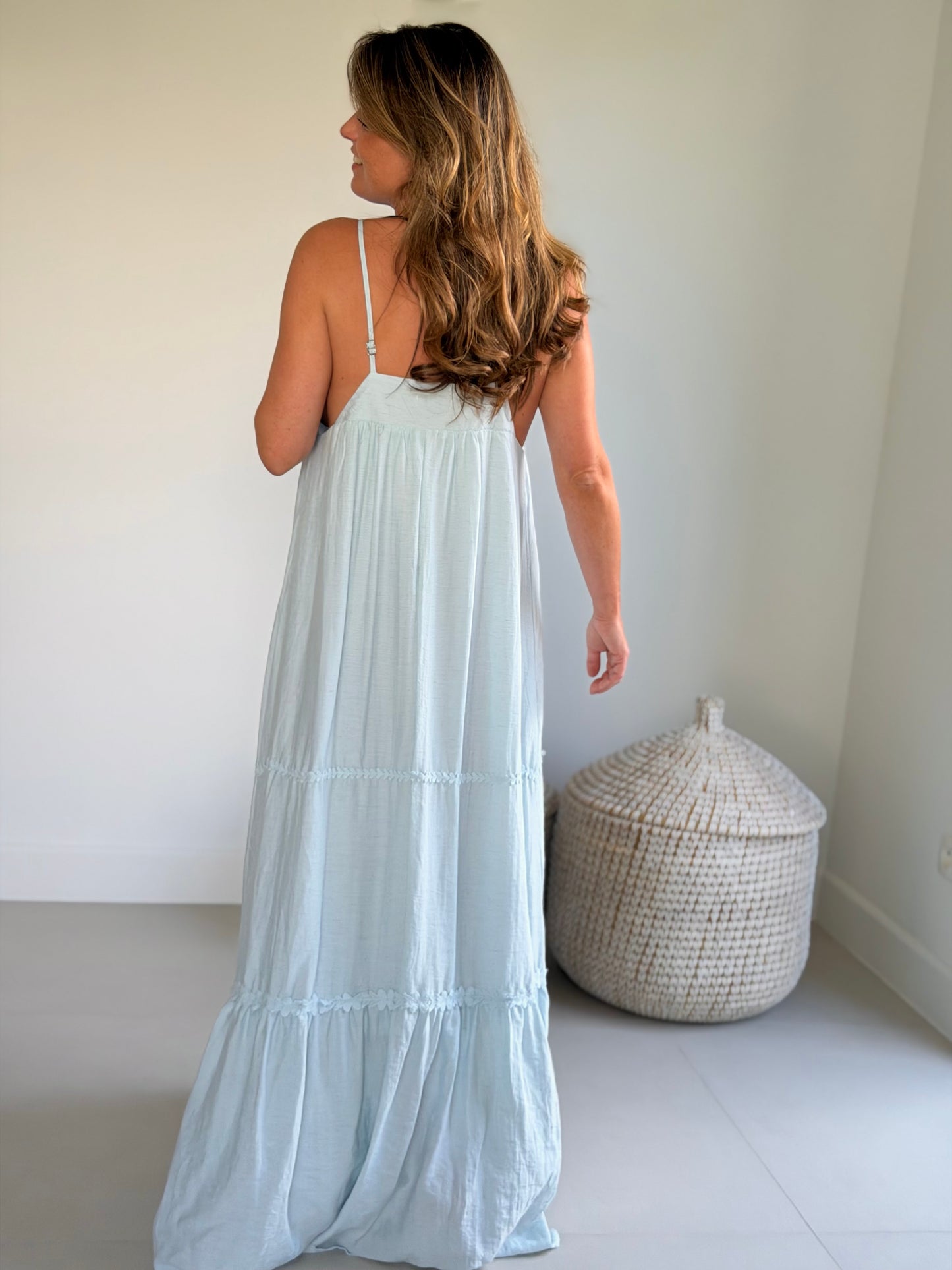 Loulou Jurk Blauw