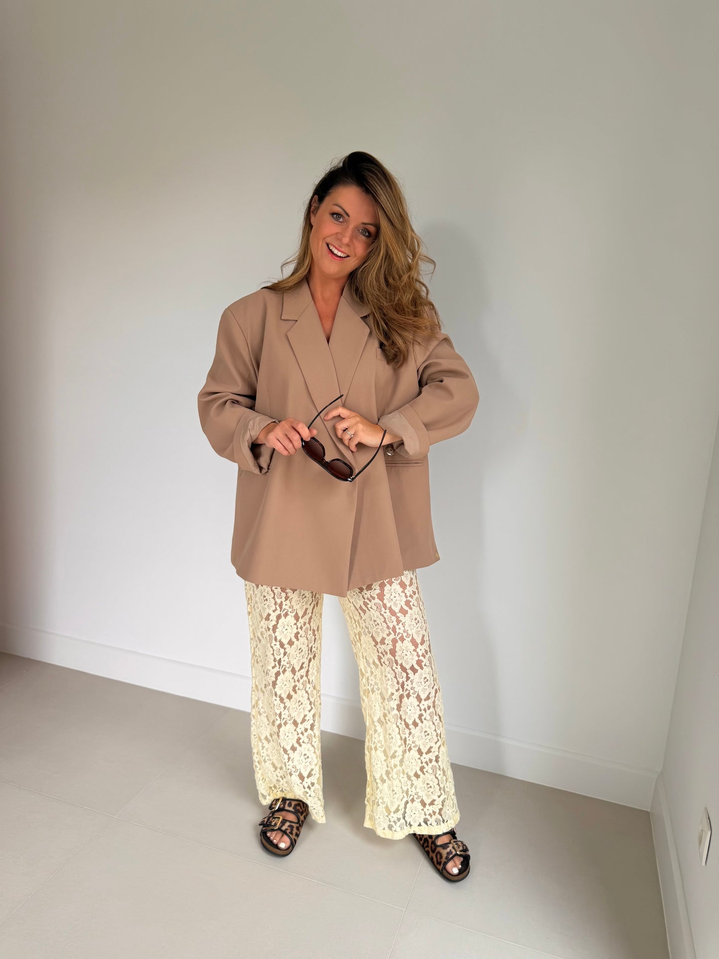 Charlie Blazer Beige
