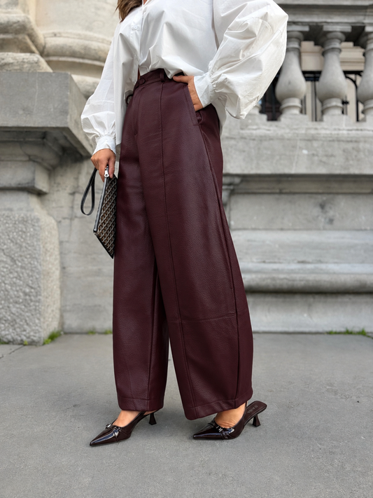 Dali Pants Bordeaux