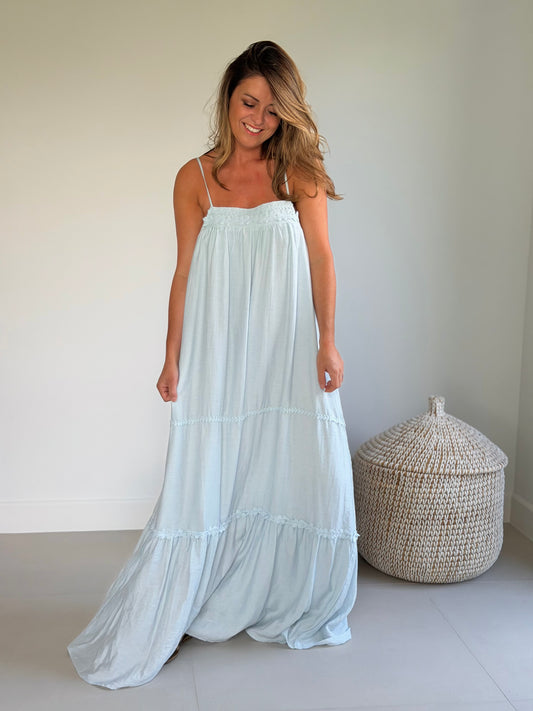 Loulou Jurk Blauw