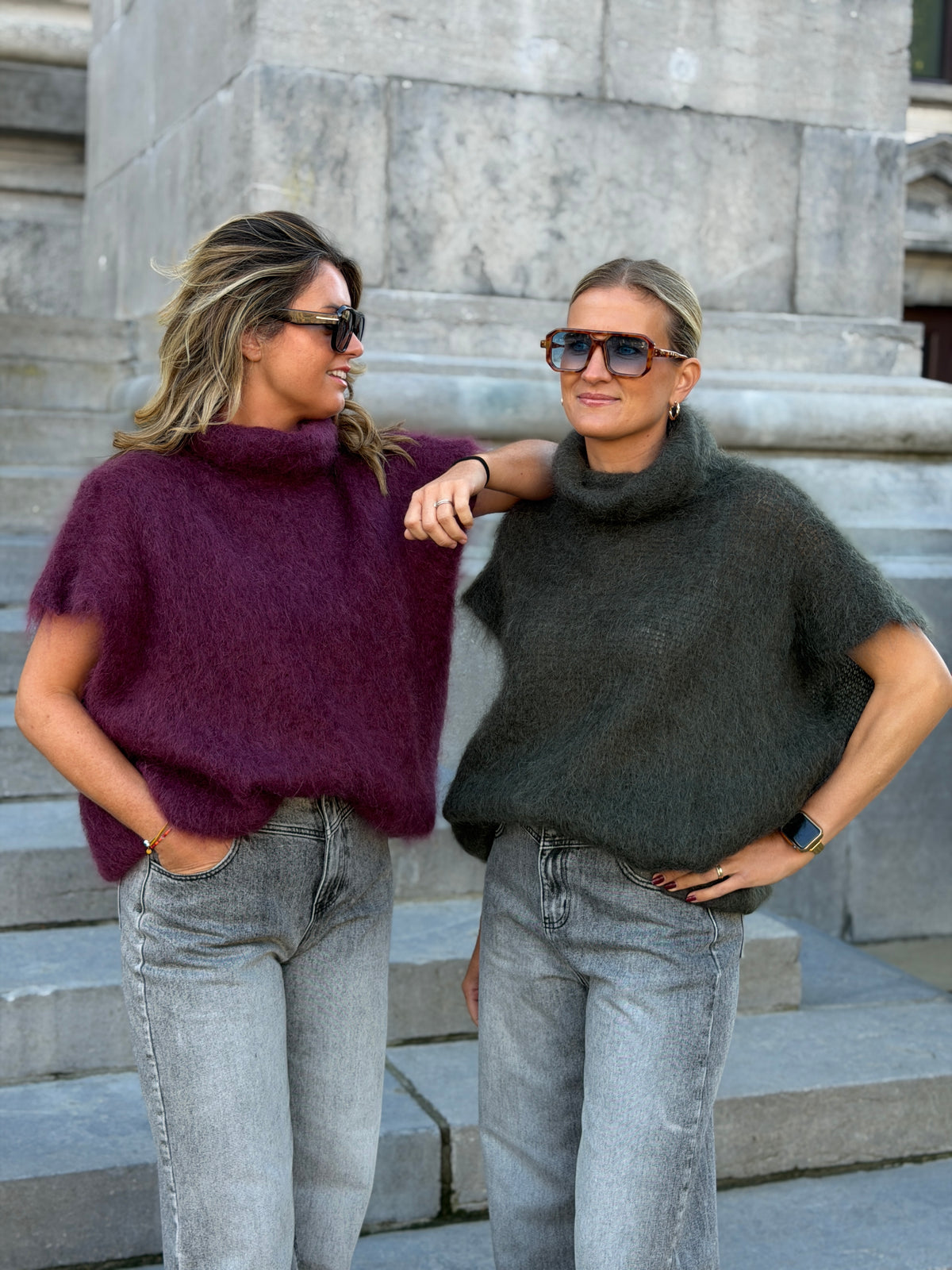 Alizée Knit plum