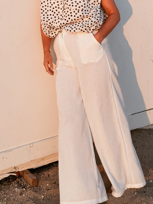 Ginger Broek Wit