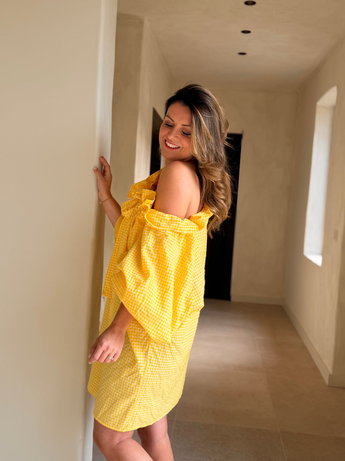 Molly Dress Geel