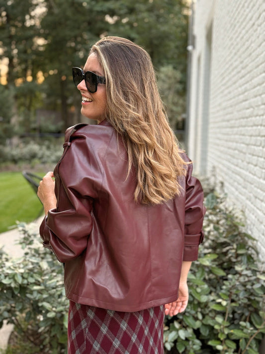 Sally Jacket Bordeaux
