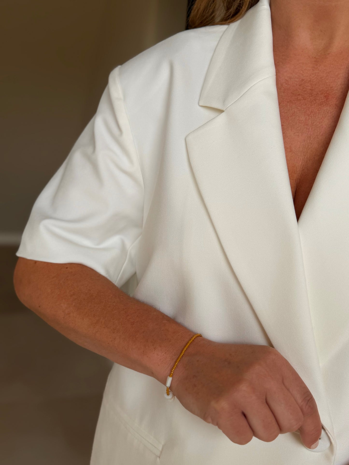Cameron Blazer Wit