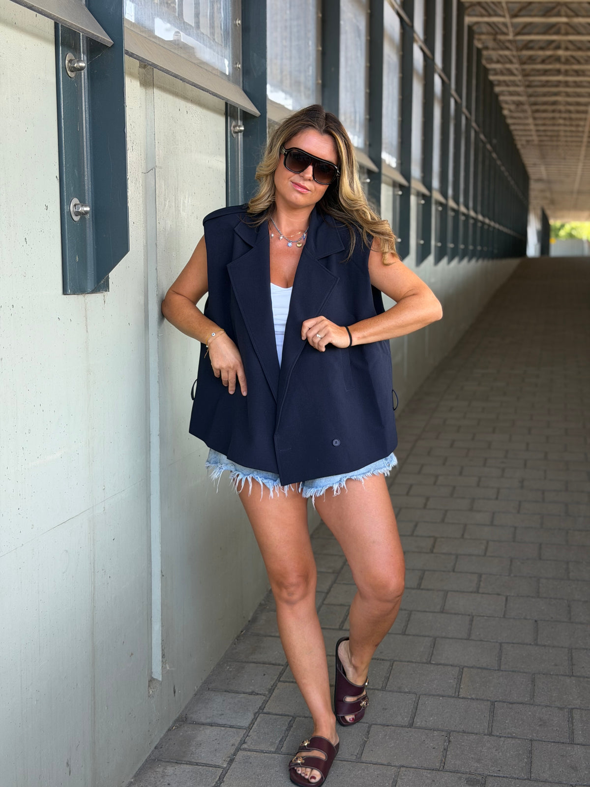 Gigi Blazer navy