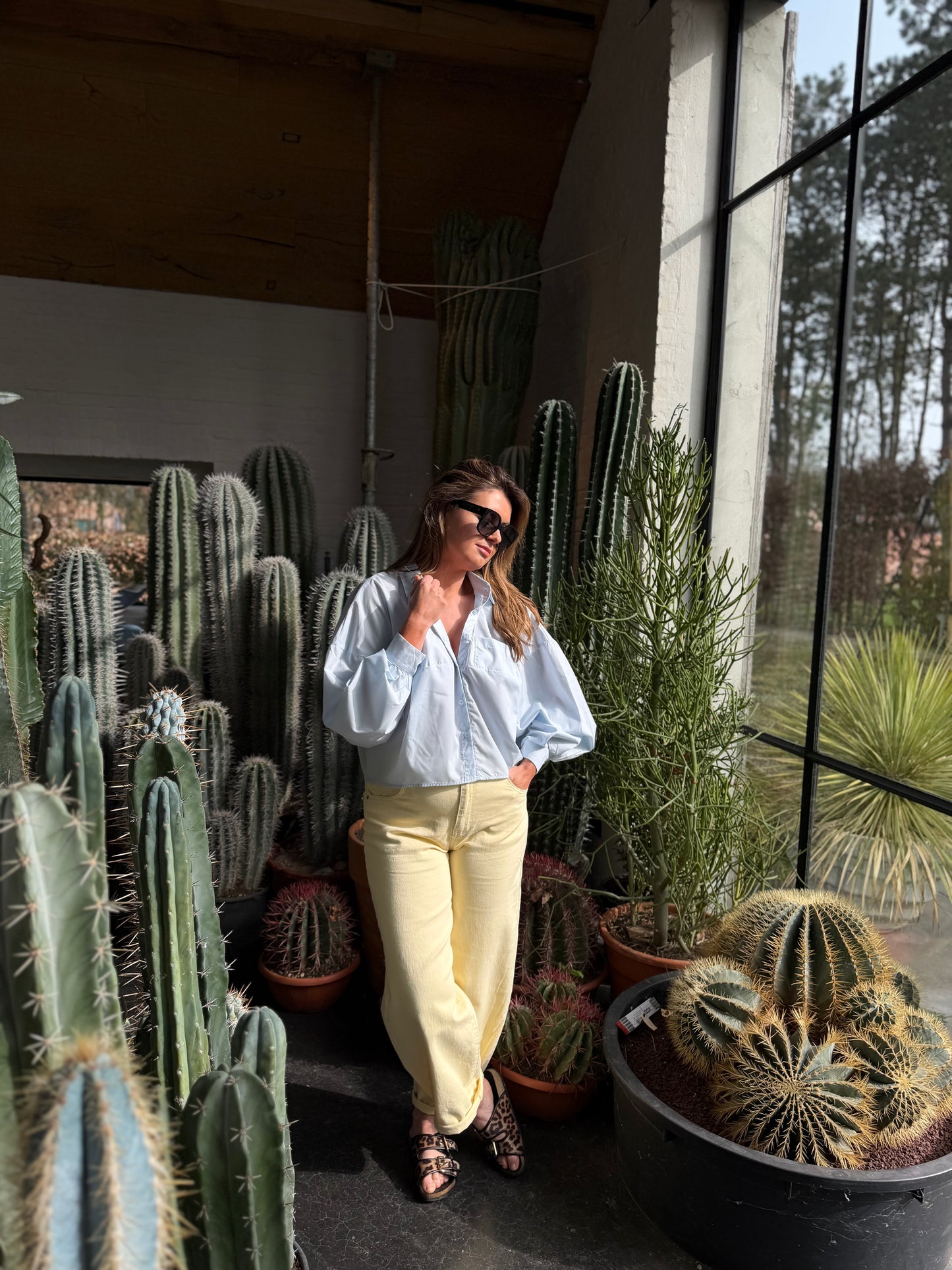 Cécile Blouse Blauw