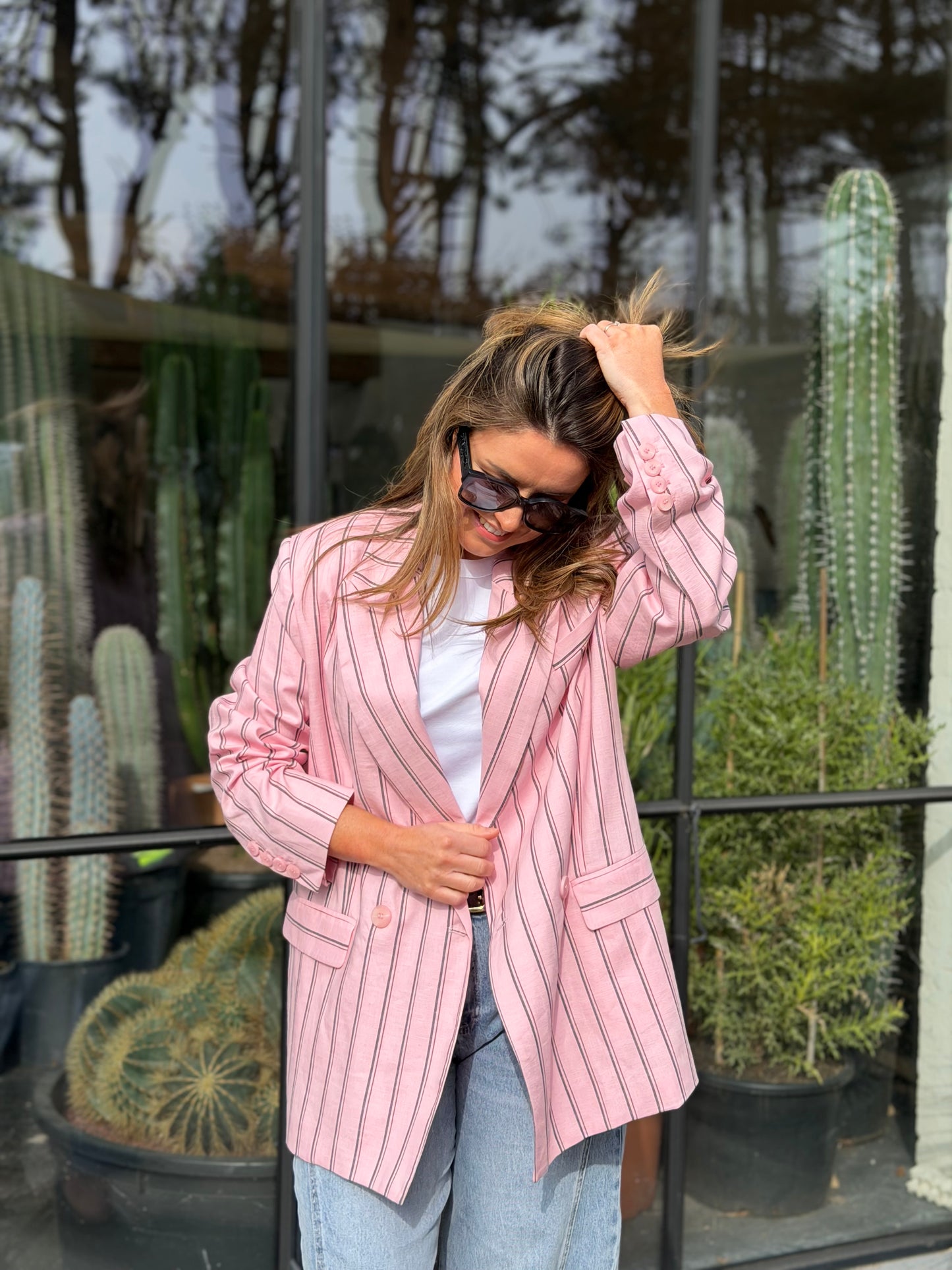 Magnolia Blazer Pink