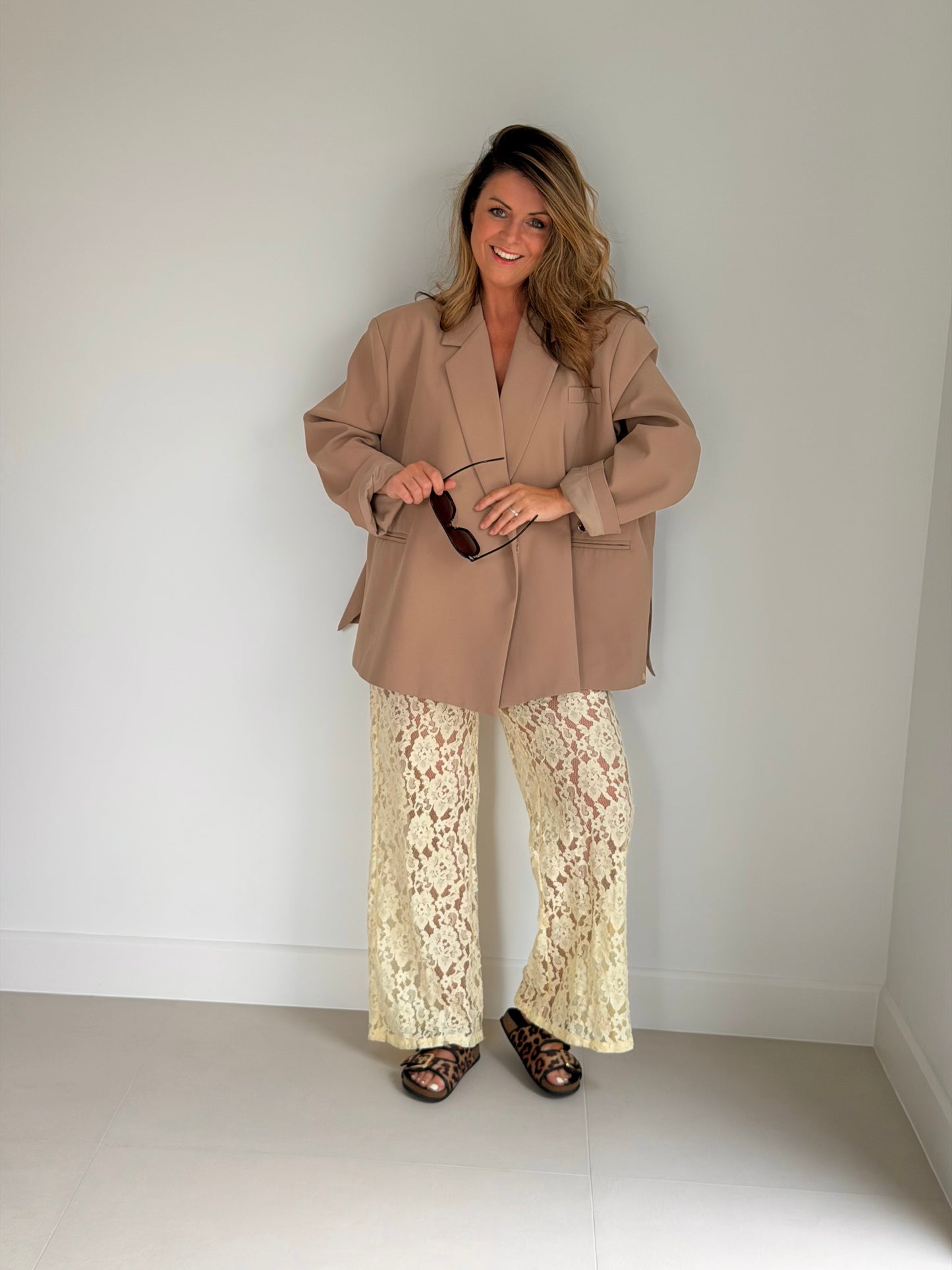 Charlie Blazer Beige