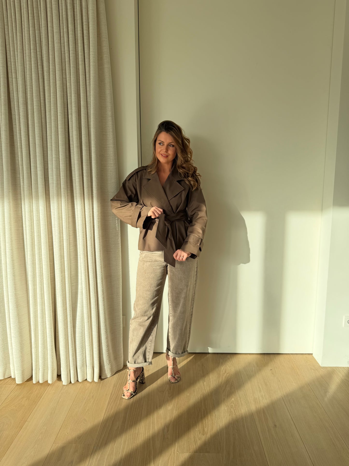 Jacqueline Trench Coat choco