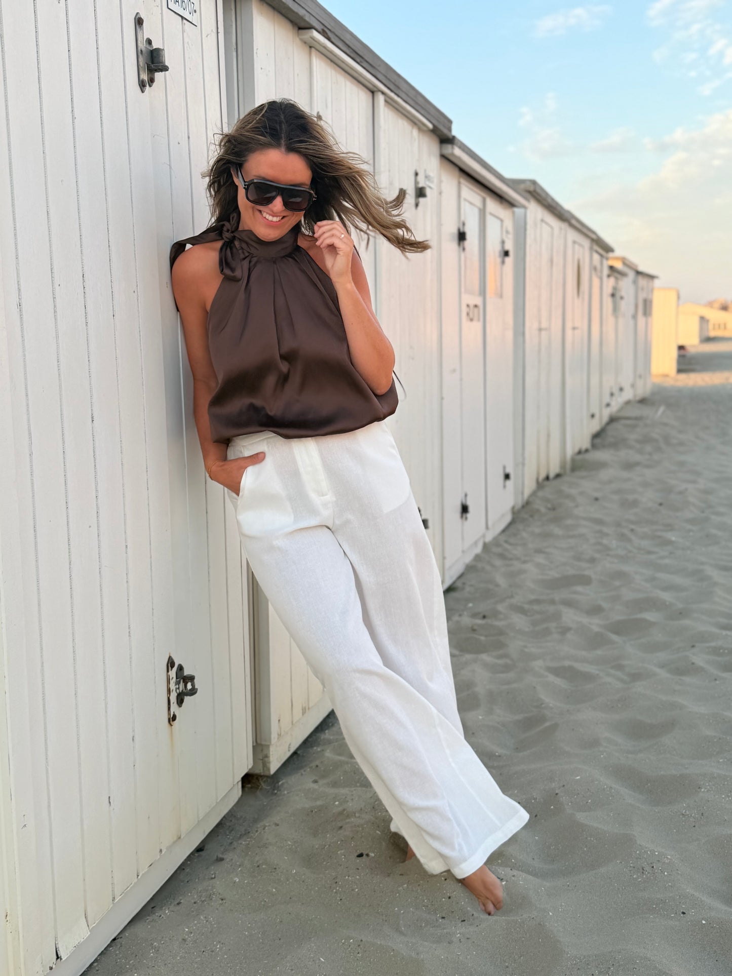 Ginger Broek Wit