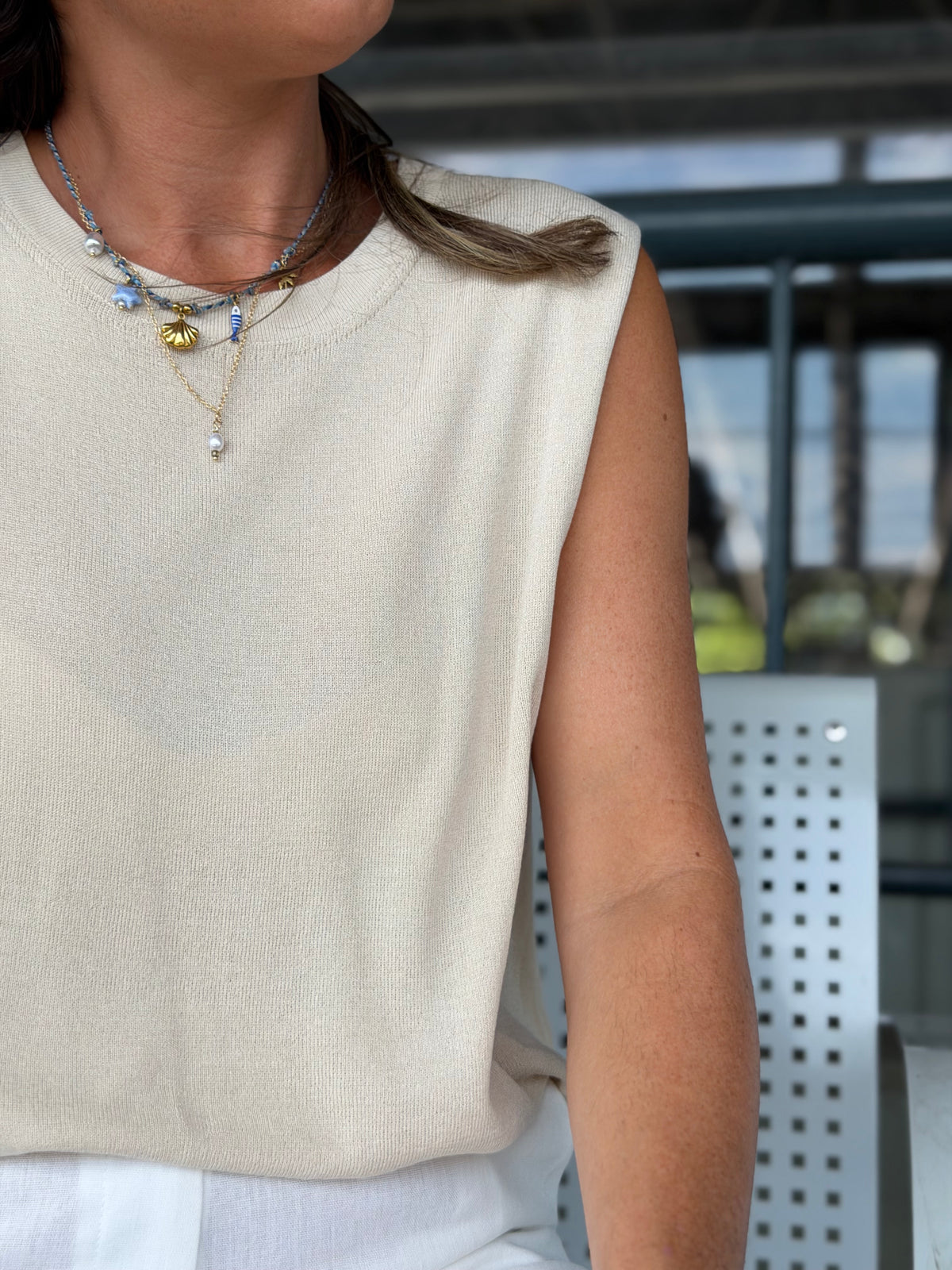 Mita Beige top