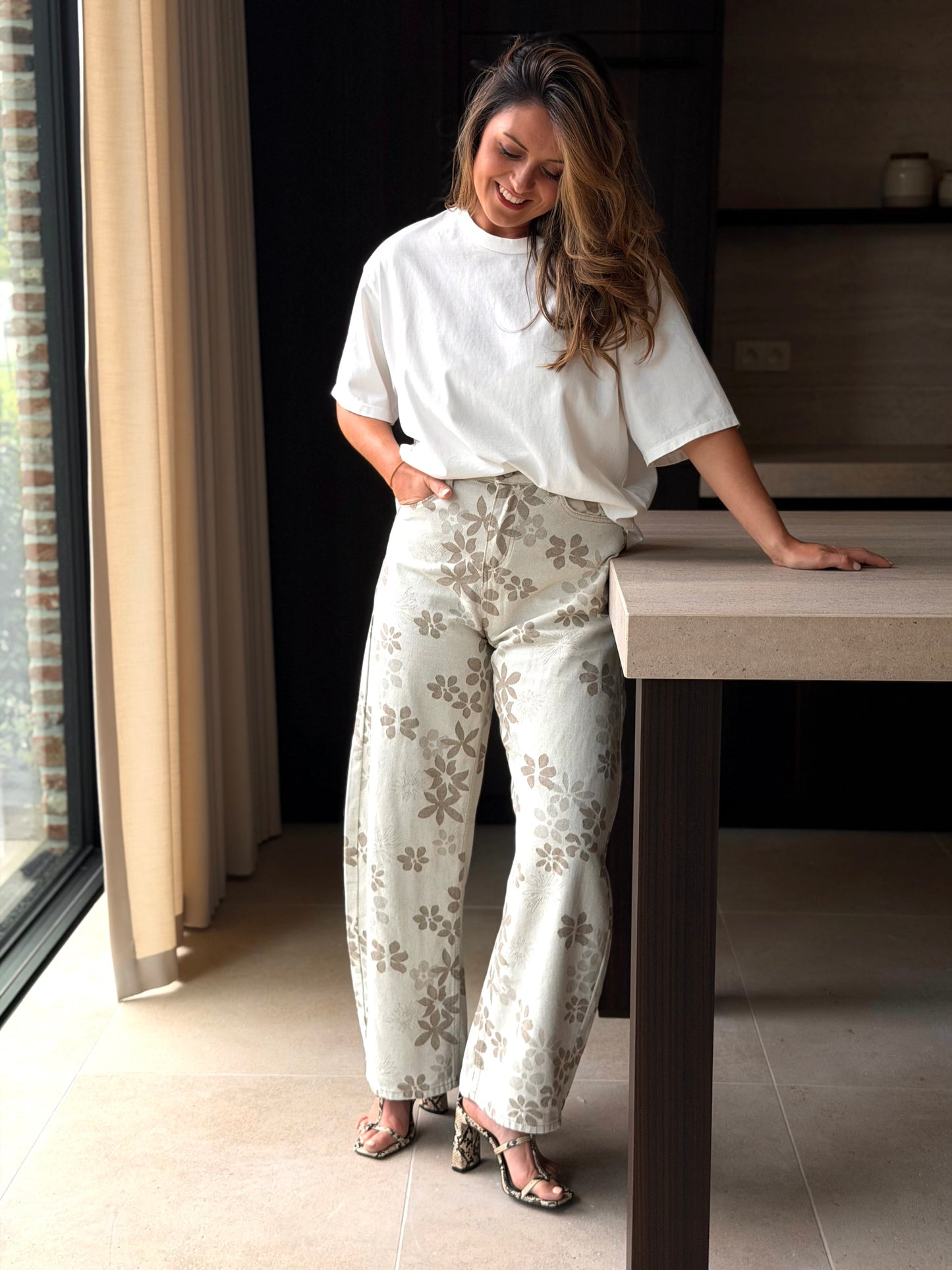 Skyler Pants Flowers