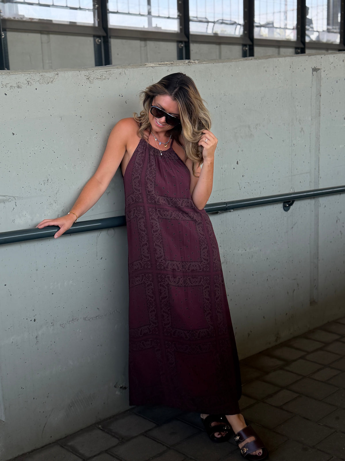 Rouby dress plum