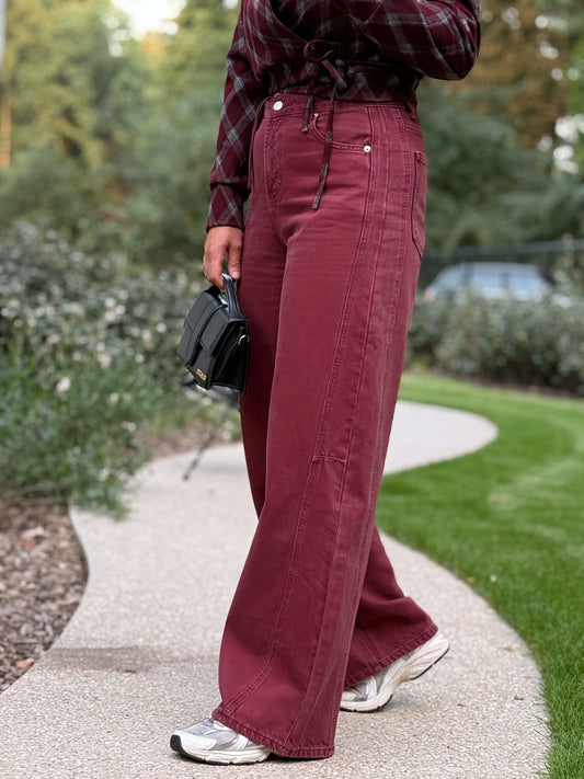 Maxime Pants Bordeaux