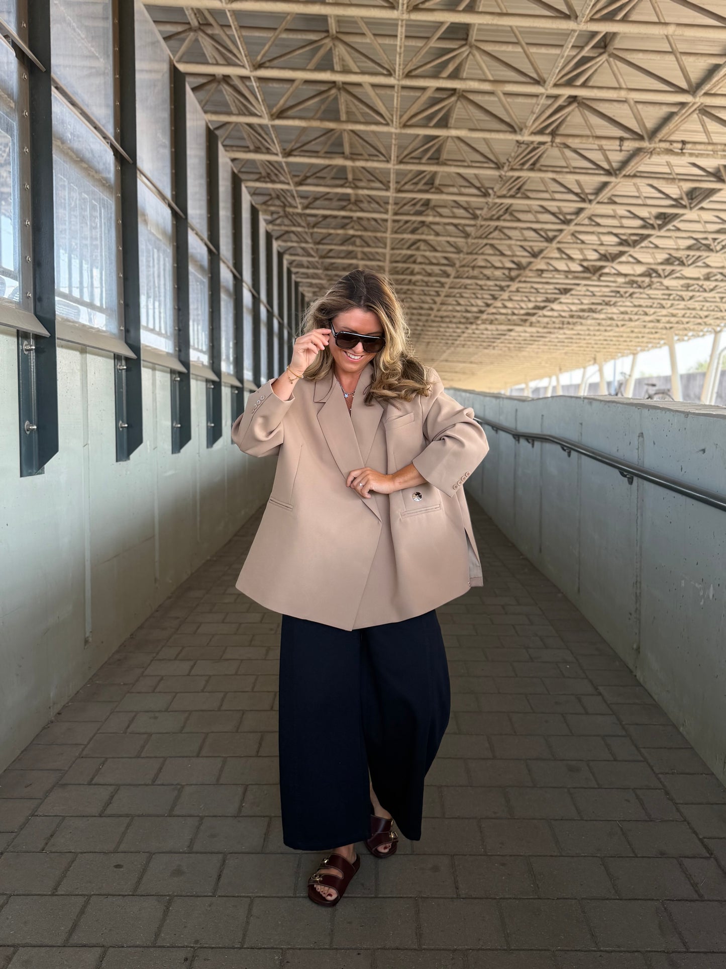 Charlie Blazer Beige
