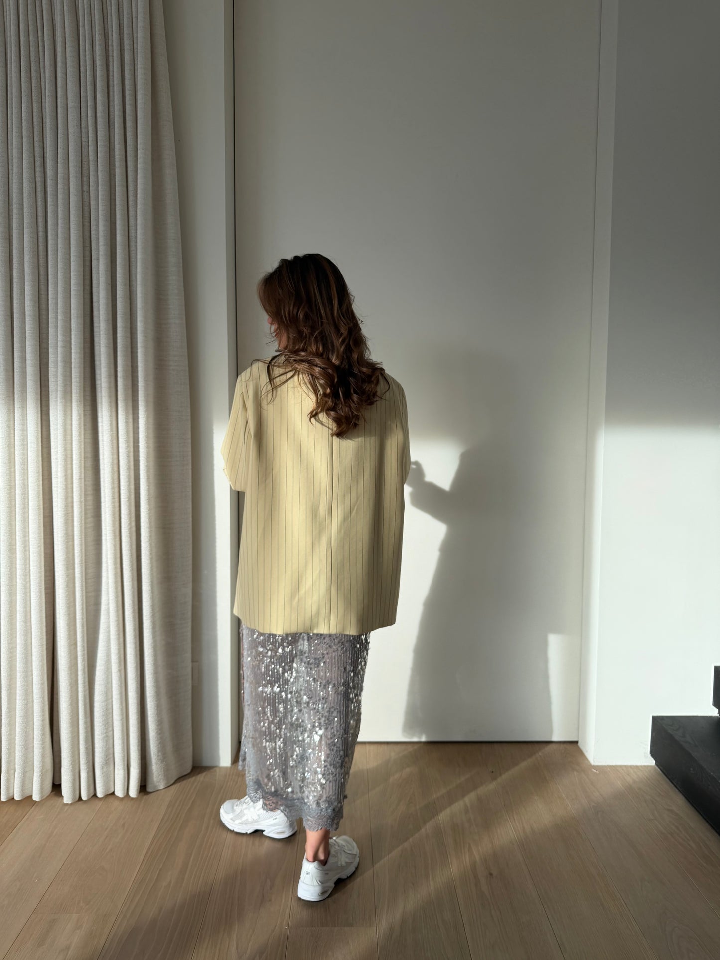Gisèle Blazer Pastel Geel