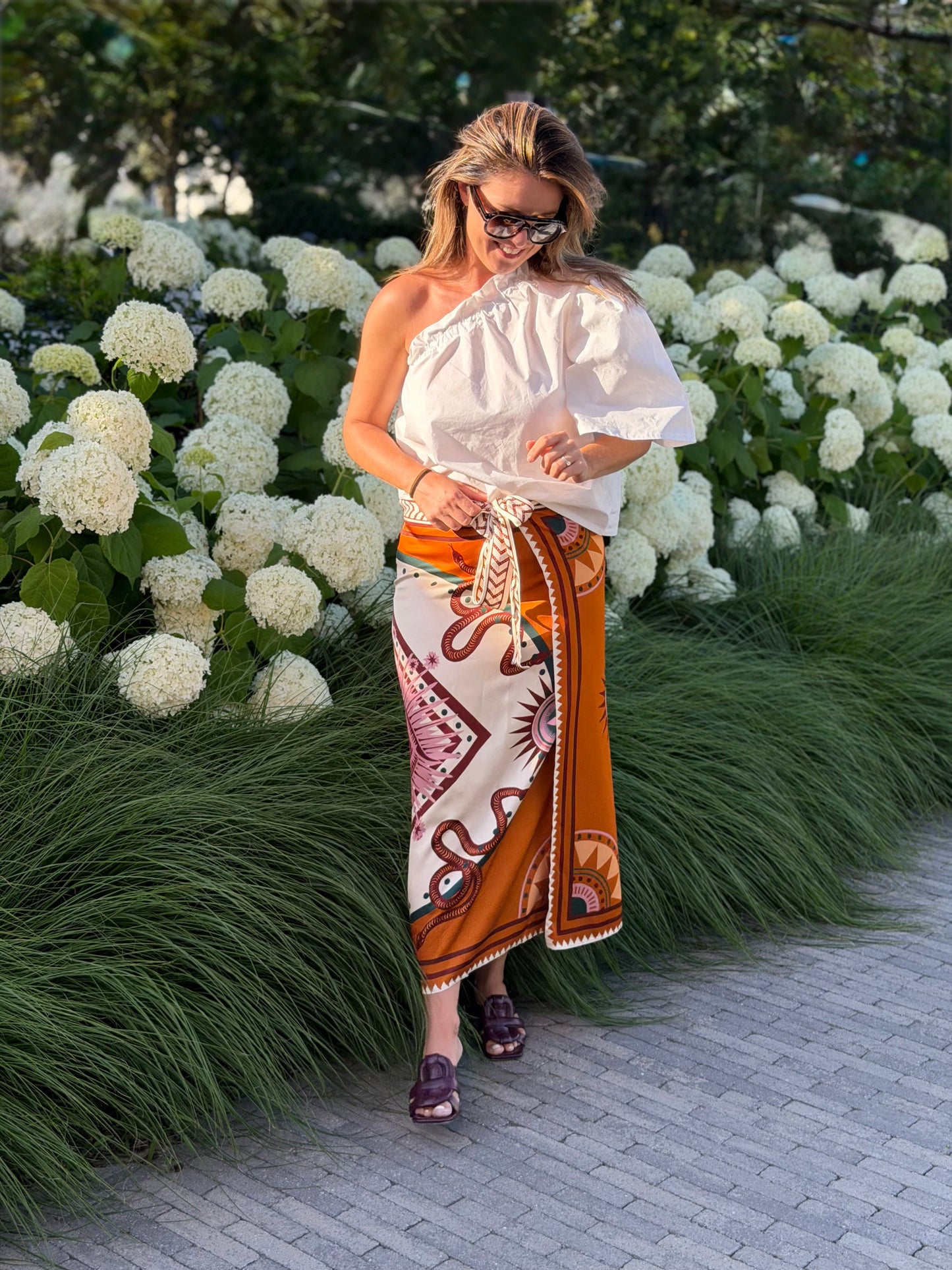 COCO skirt oranje