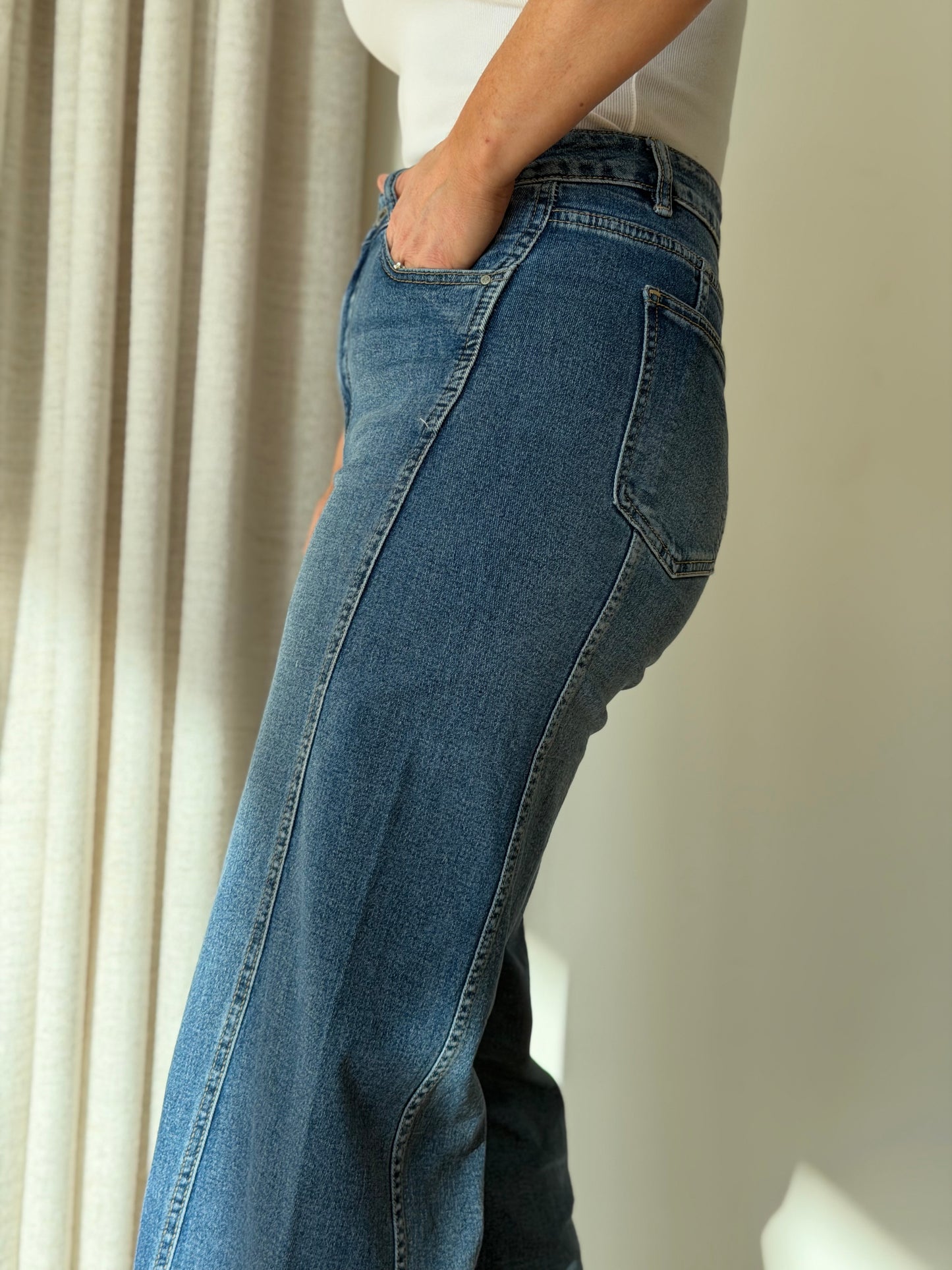 Lulu Jeans Denim Blauw