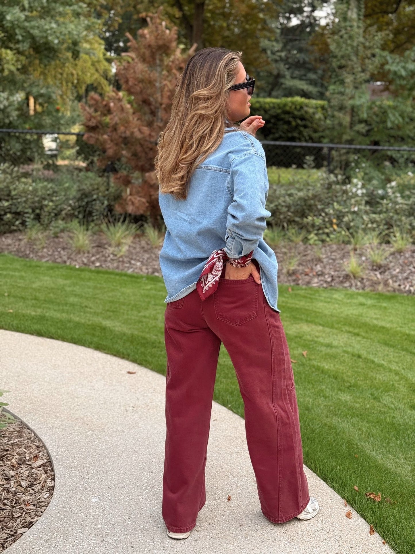 Maxime Pants Bordeaux