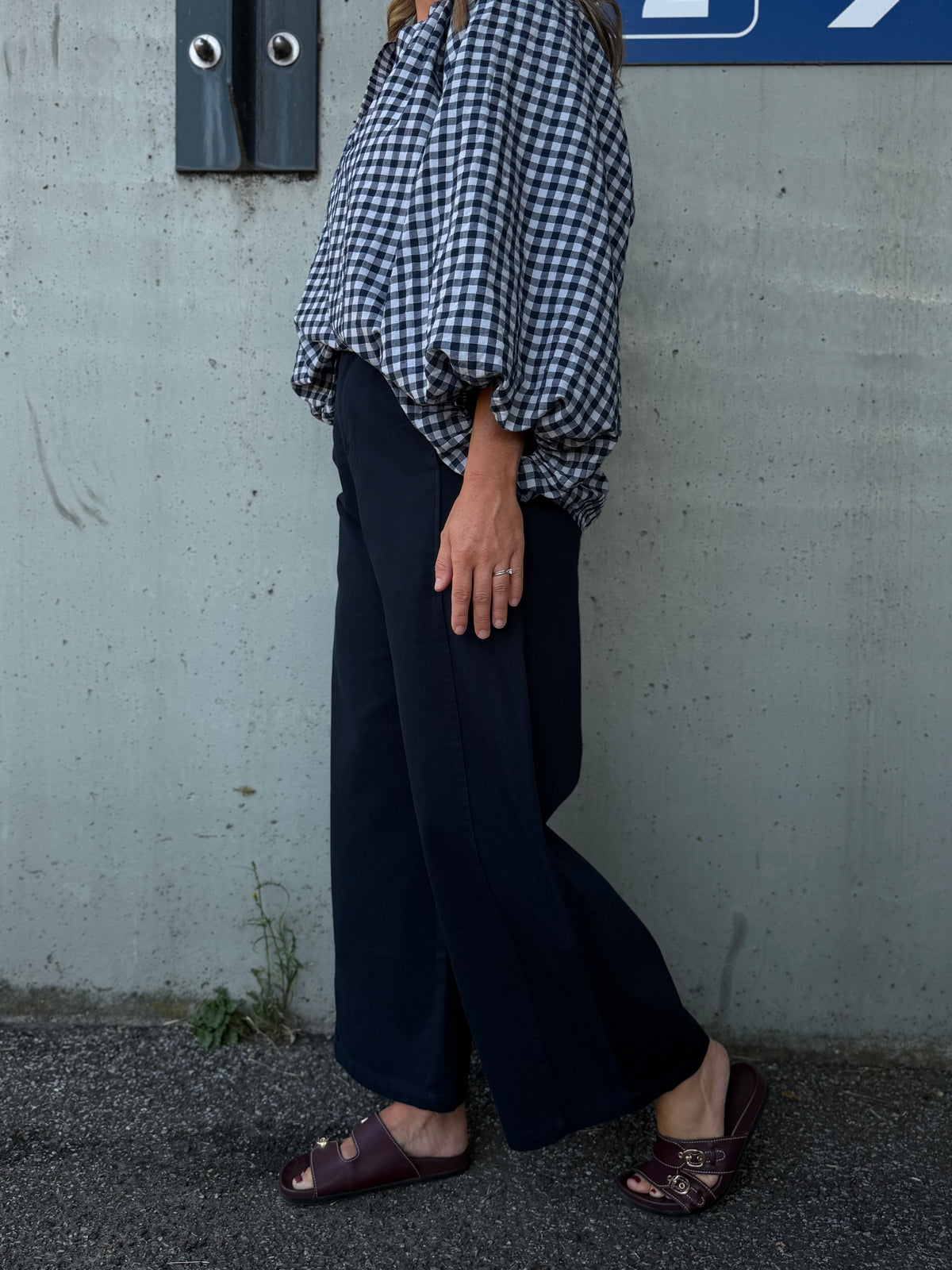 Broek navy