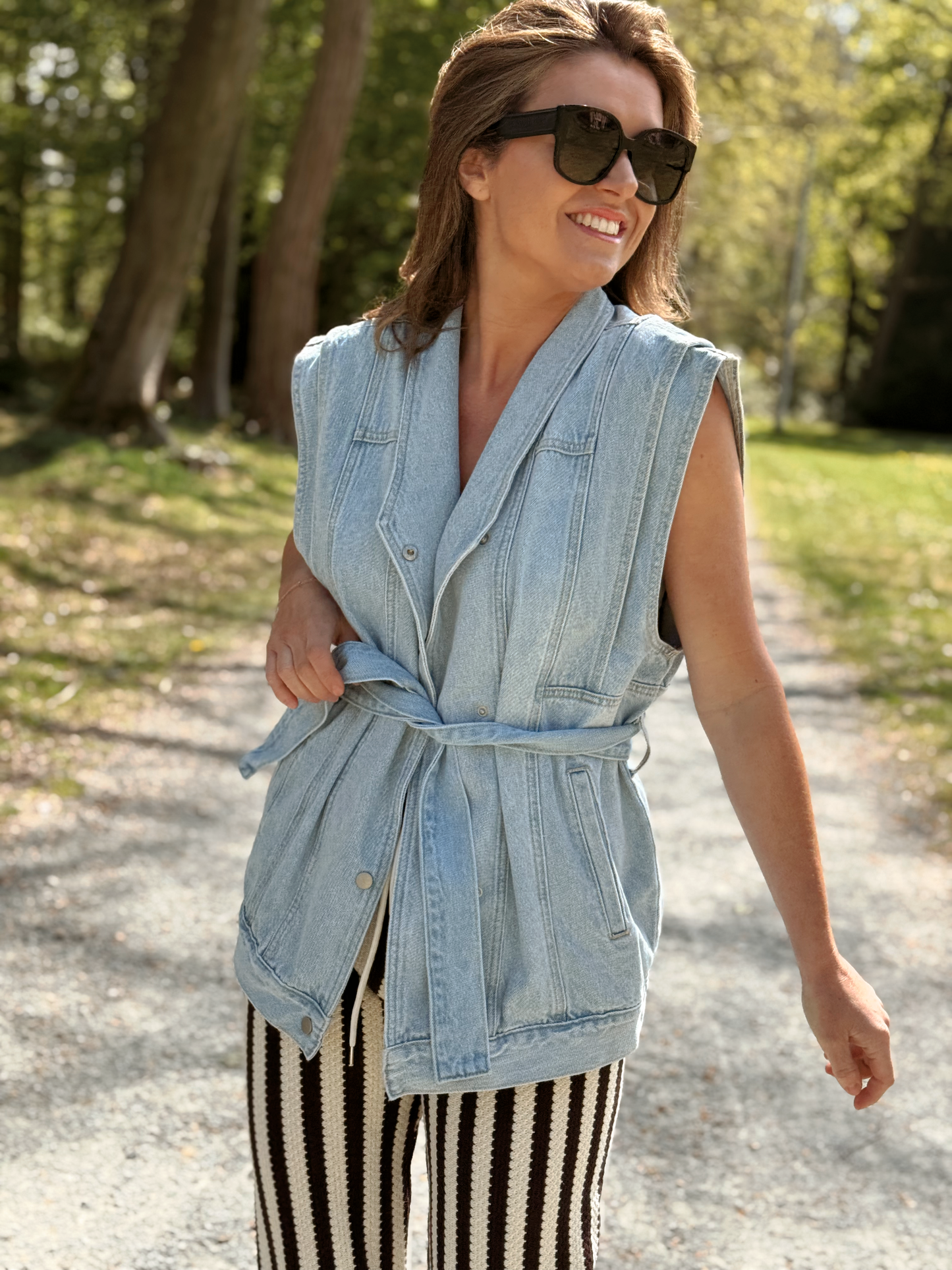 August Vest Jeans