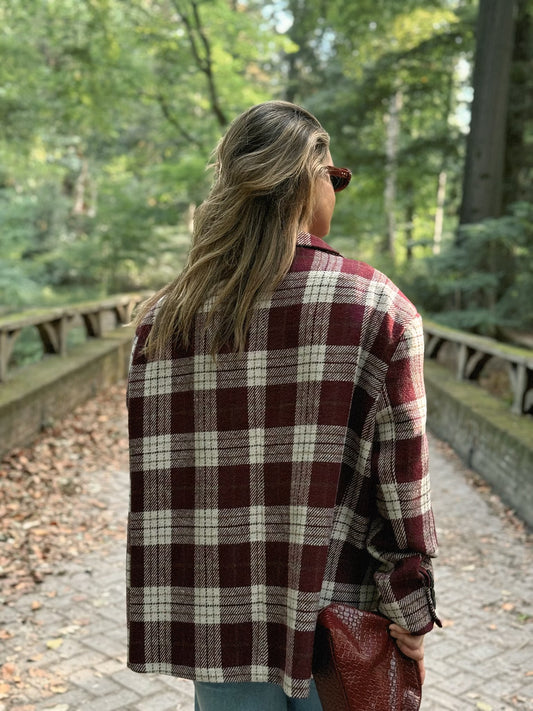 Sienna Blazer Bordeaux