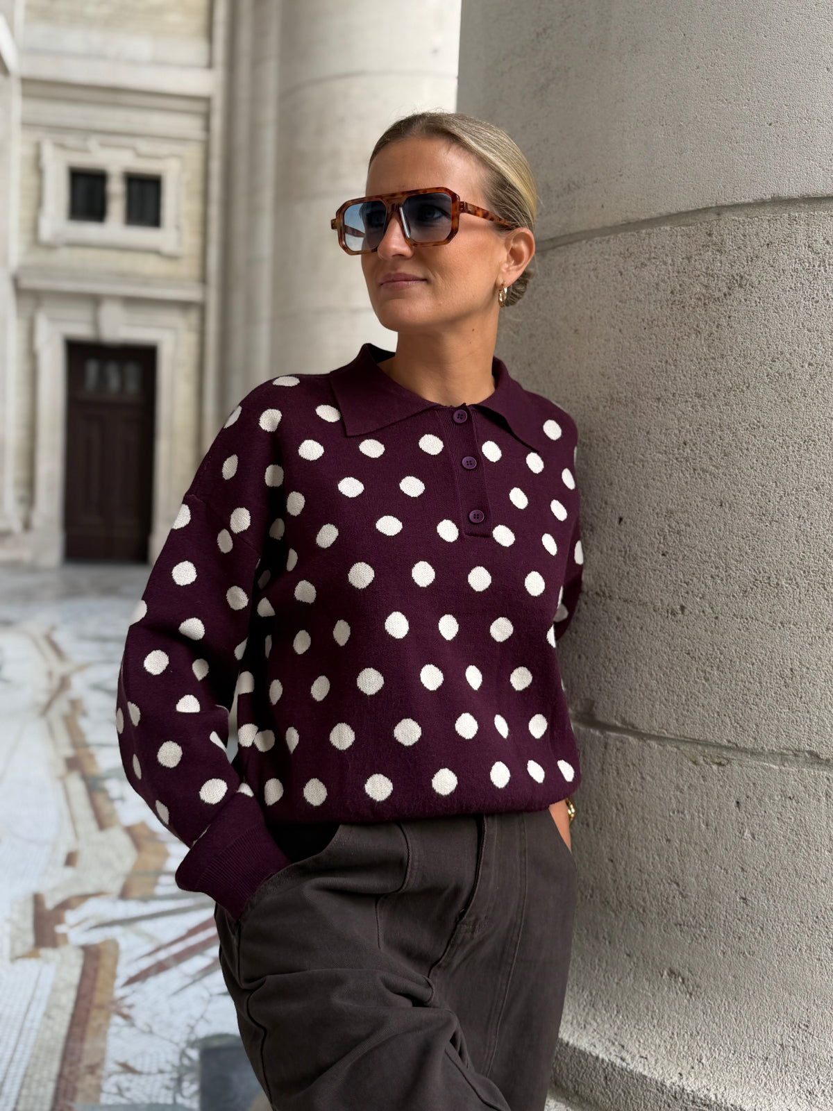 Pollock Polo Plum