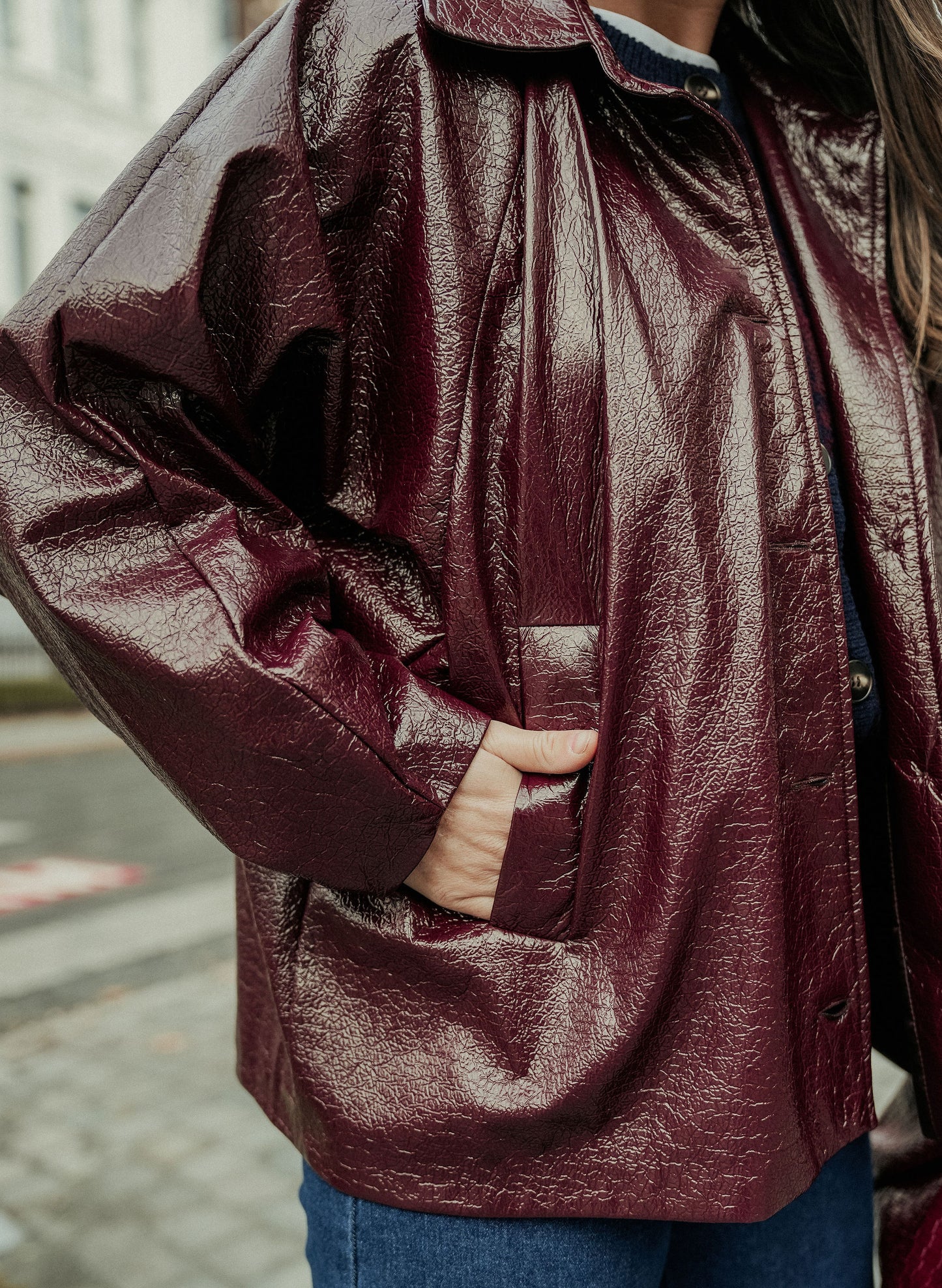 Dito jacket Bordeaux