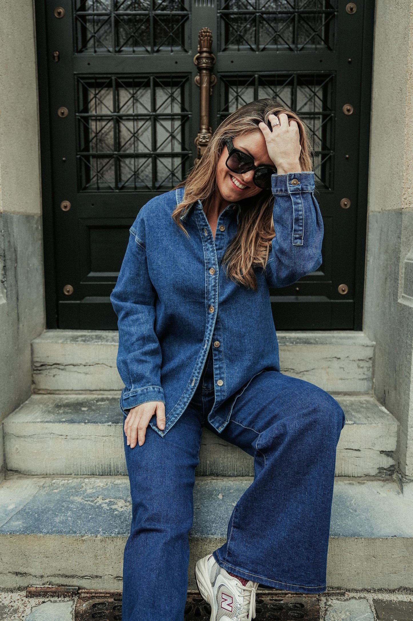 Jacky Hemd Dark Denim