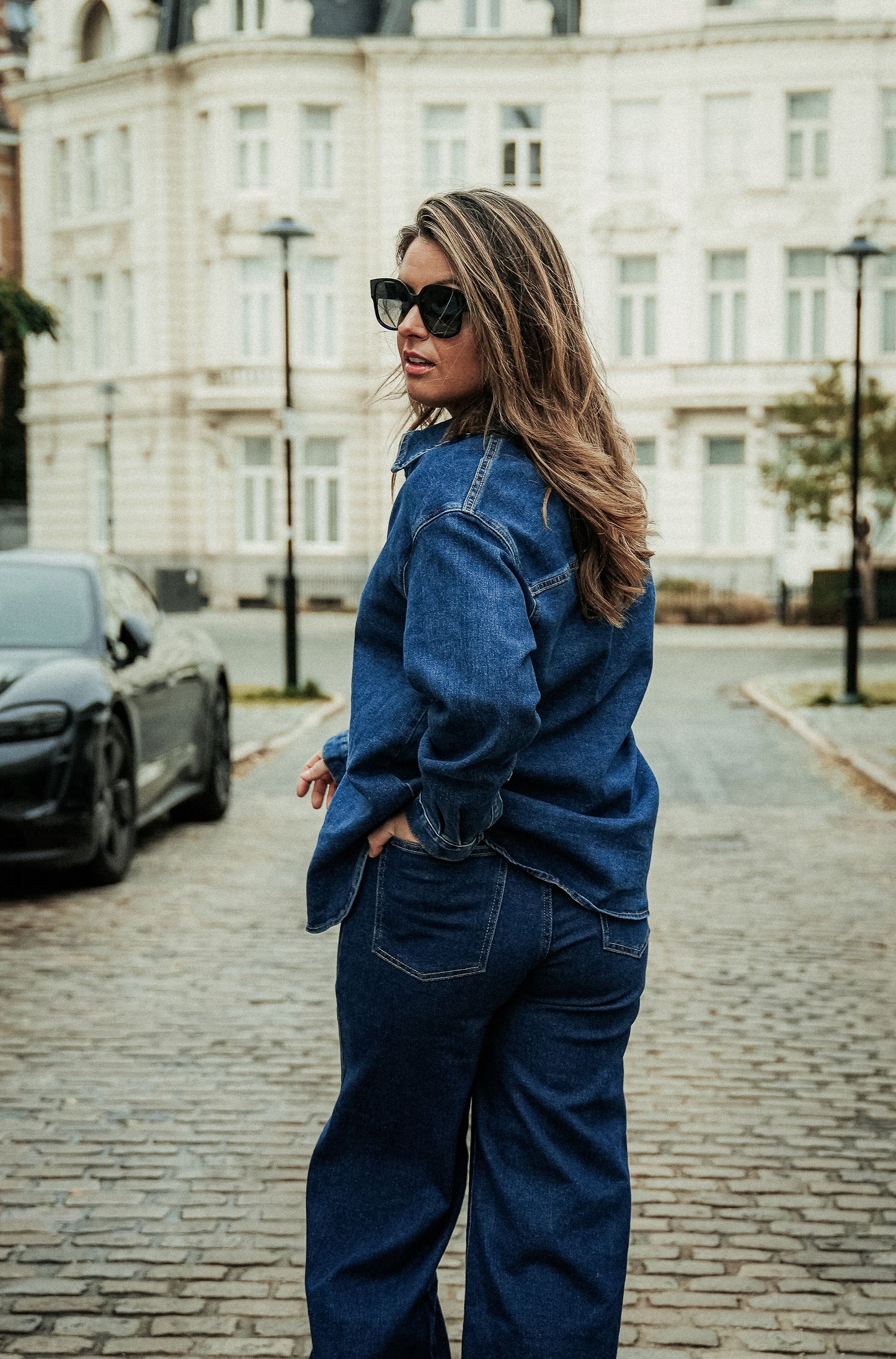 Jacky Hemd Dark Denim