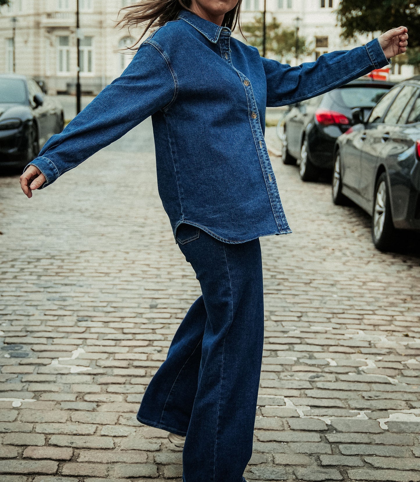 Jacky Hemd Dark Denim