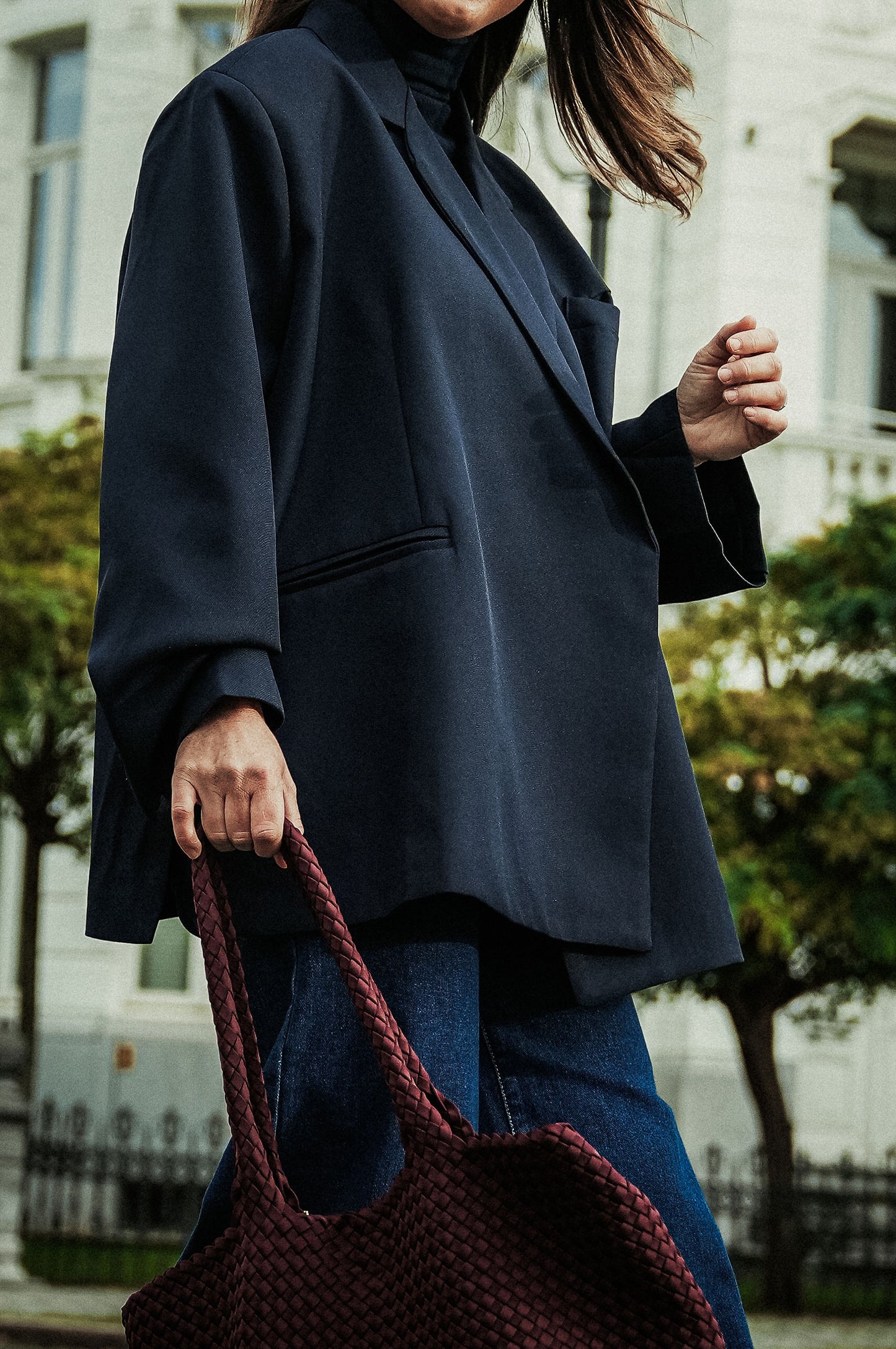 Charlie Blazer Jacket Marine