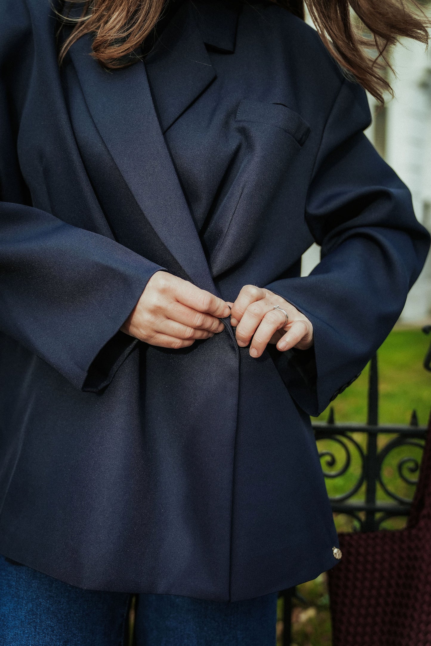 Charlie Blazer Jacket Marine