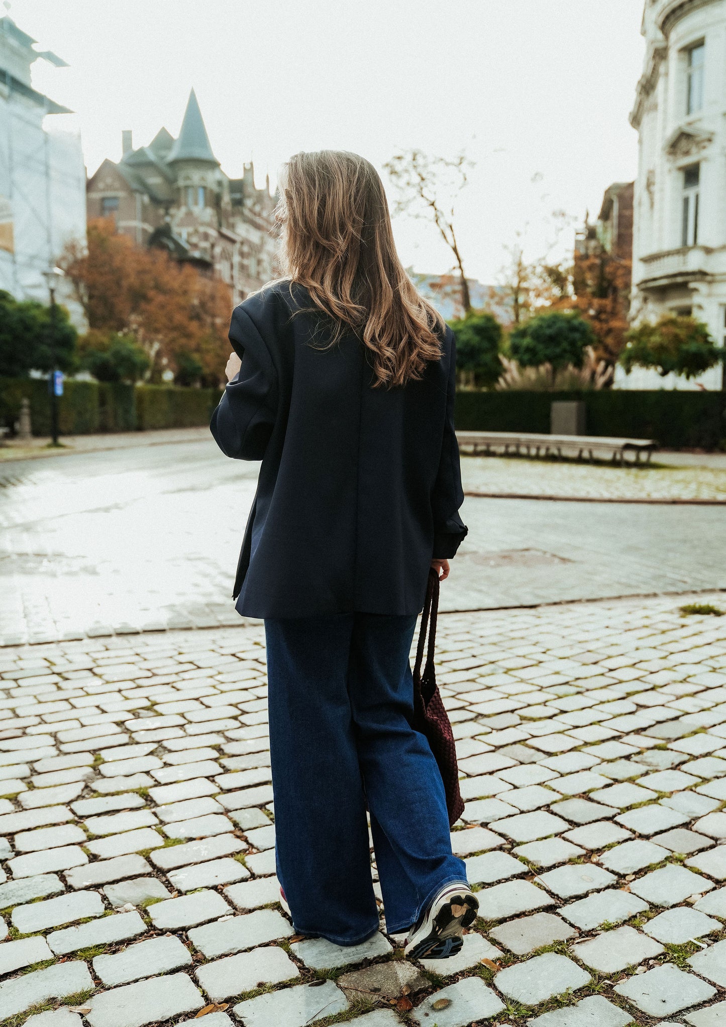 Charlie Blazer Jacket Marine