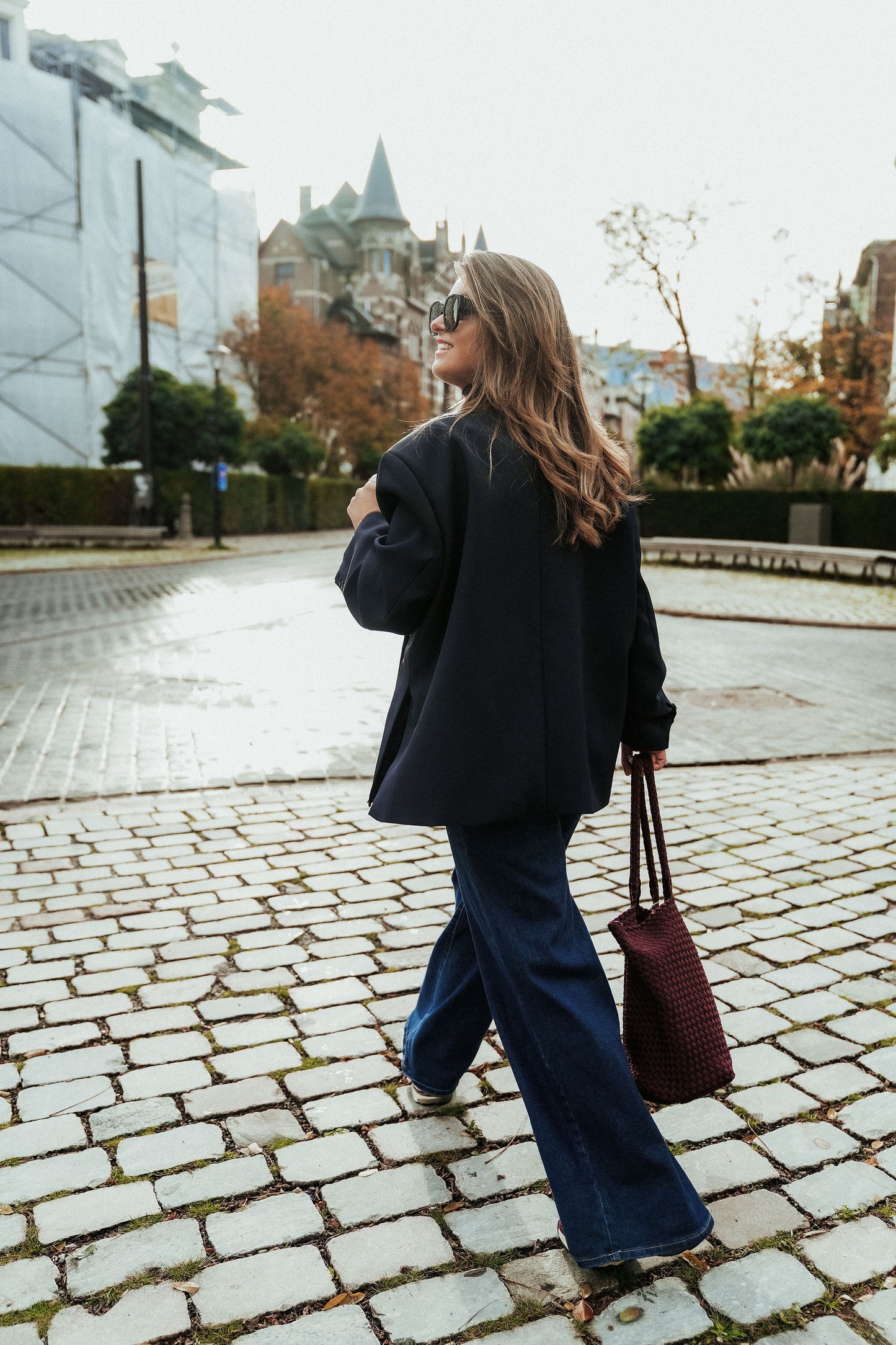 Charlie Blazer Jacket Marine