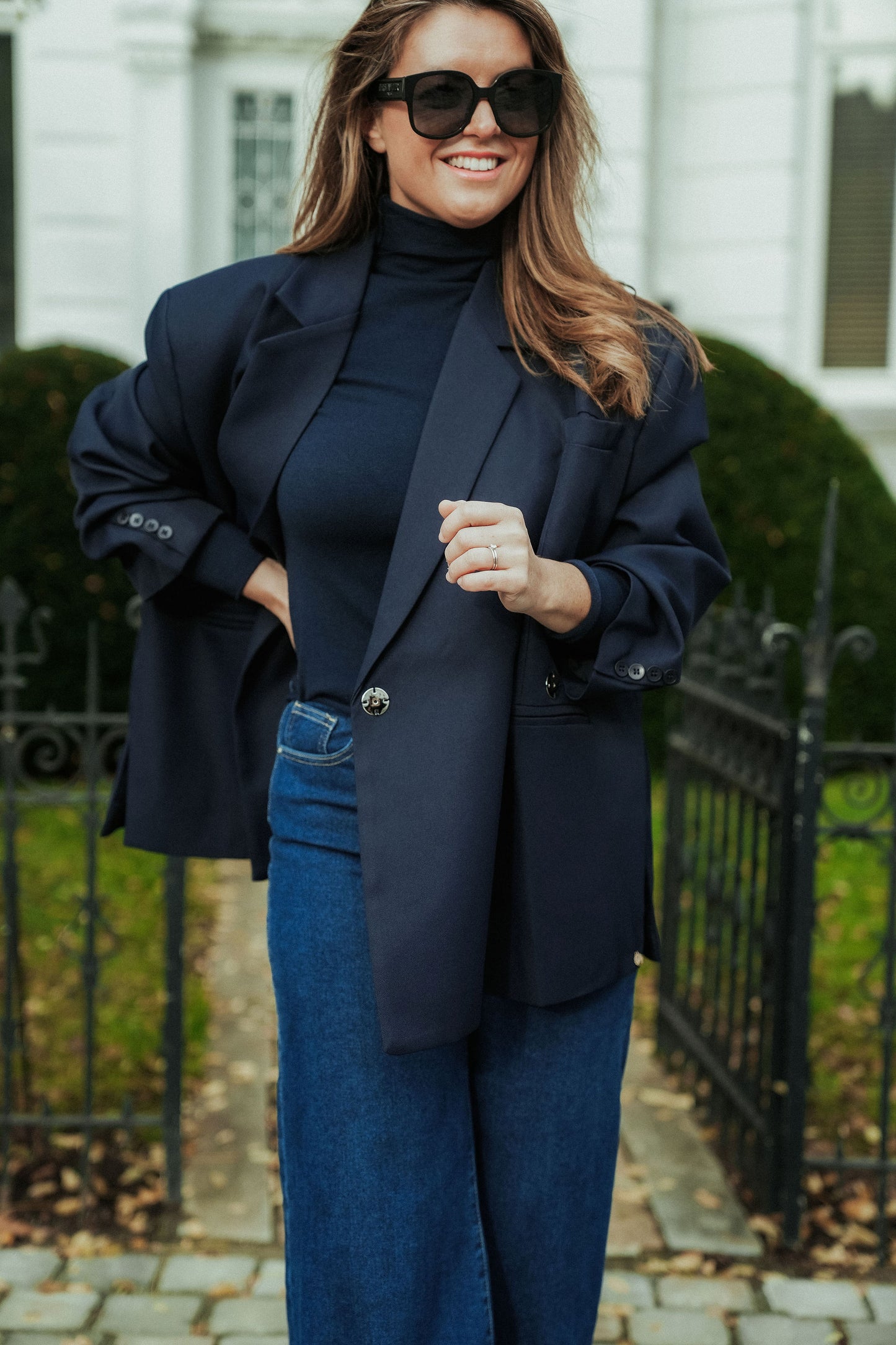 Charlie Blazer Jacket Marine