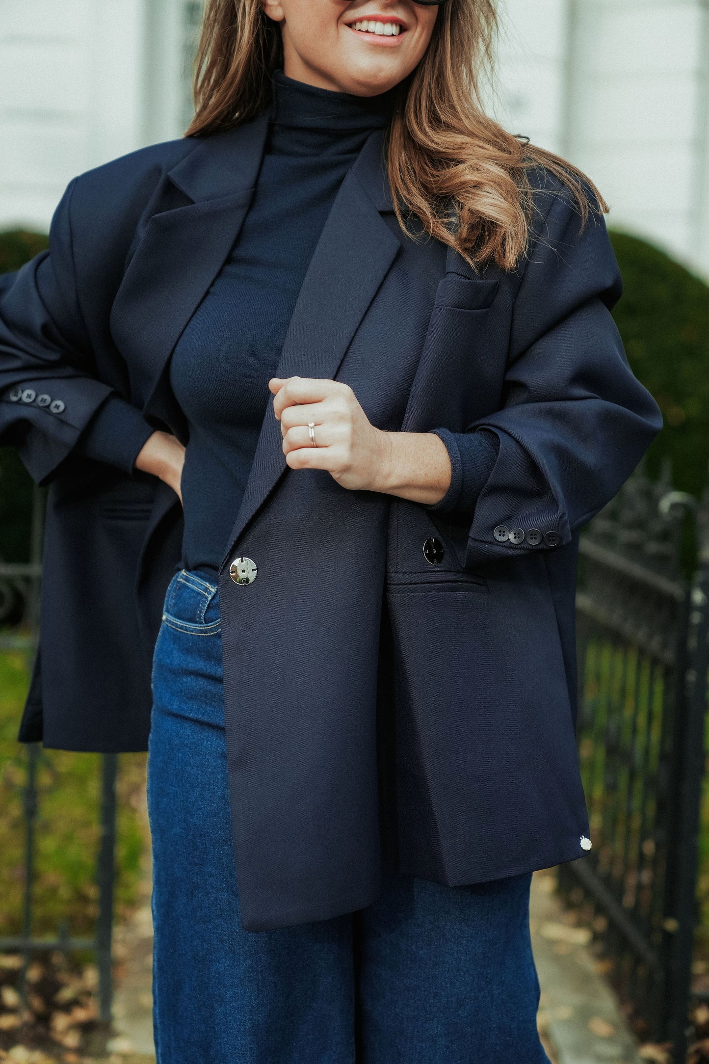 Charlie Blazer Jacket Marine