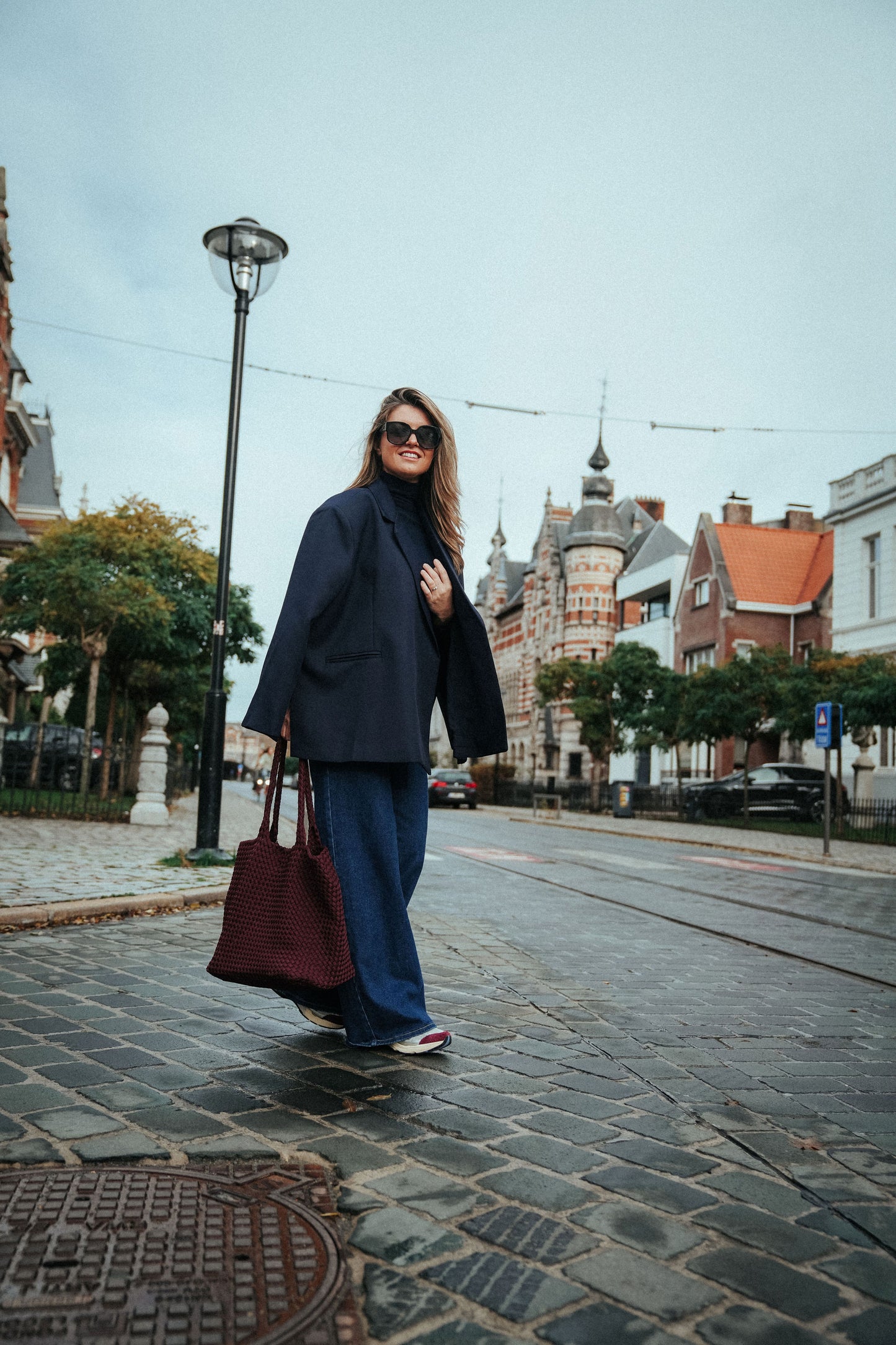 Charlie Blazer Jacket Marine