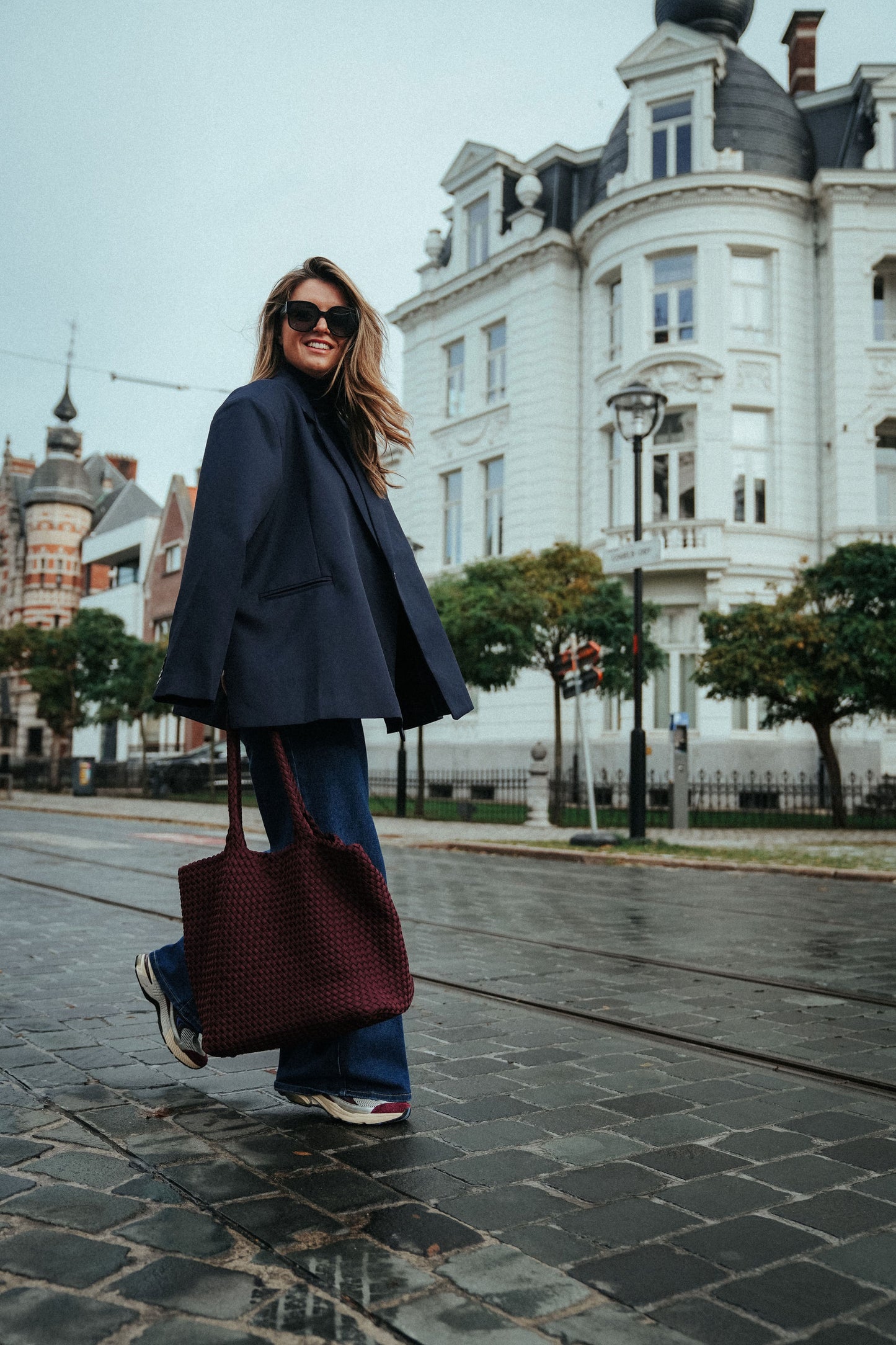 Charlie Blazer Jacket Marine