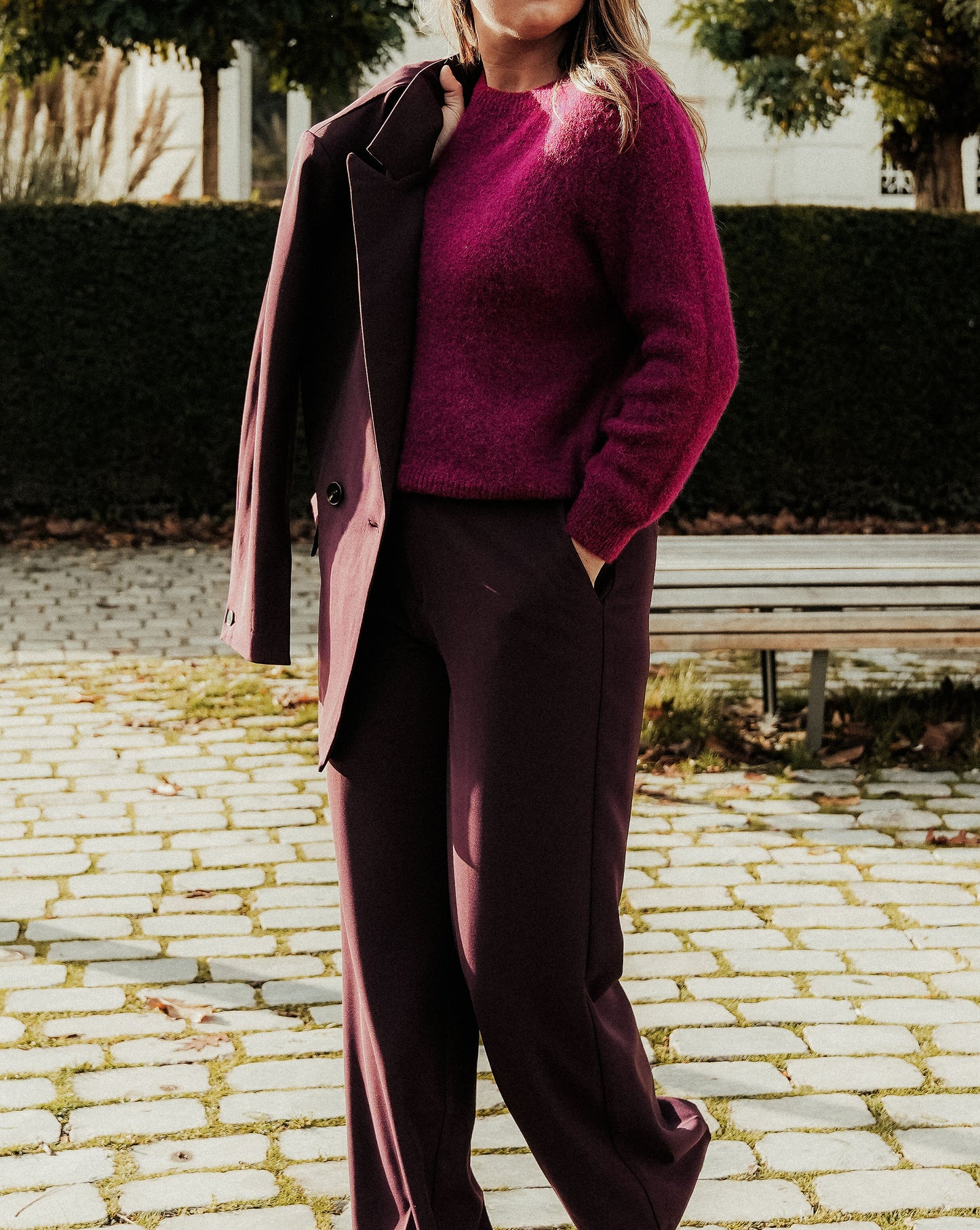 Maelle Knit Bordeaux