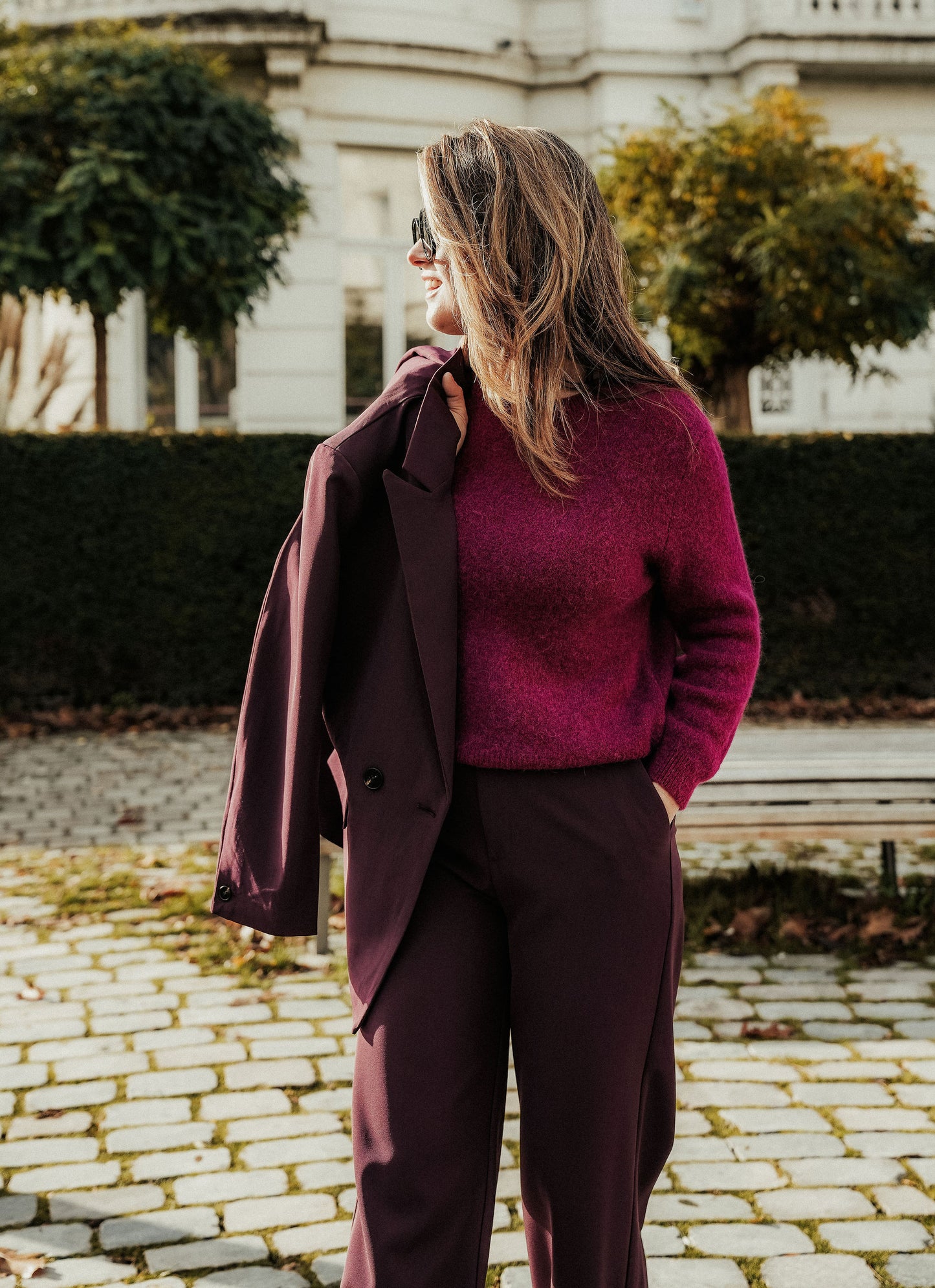 Maelle Knit Bordeaux