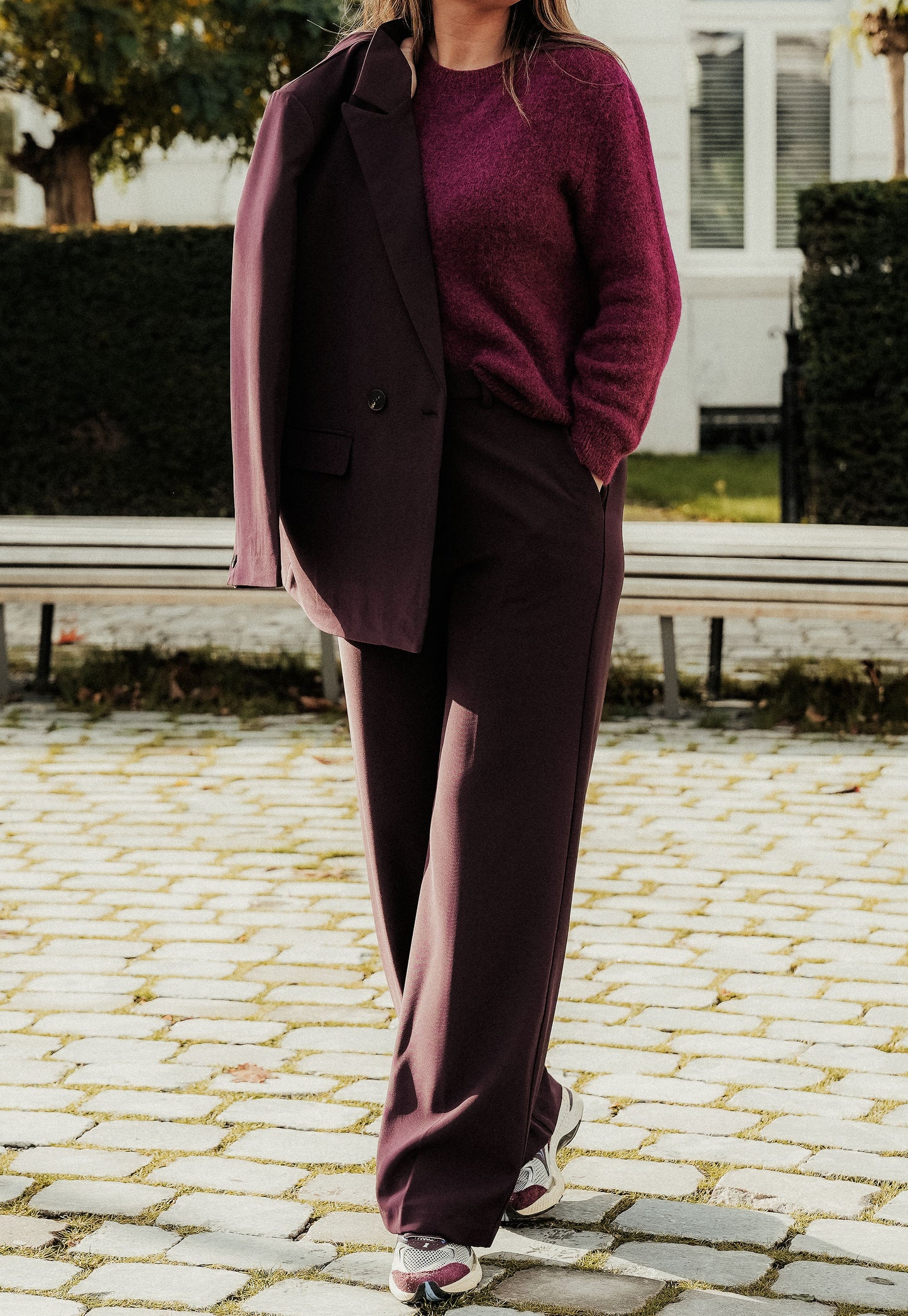 Maelle Knit Bordeaux