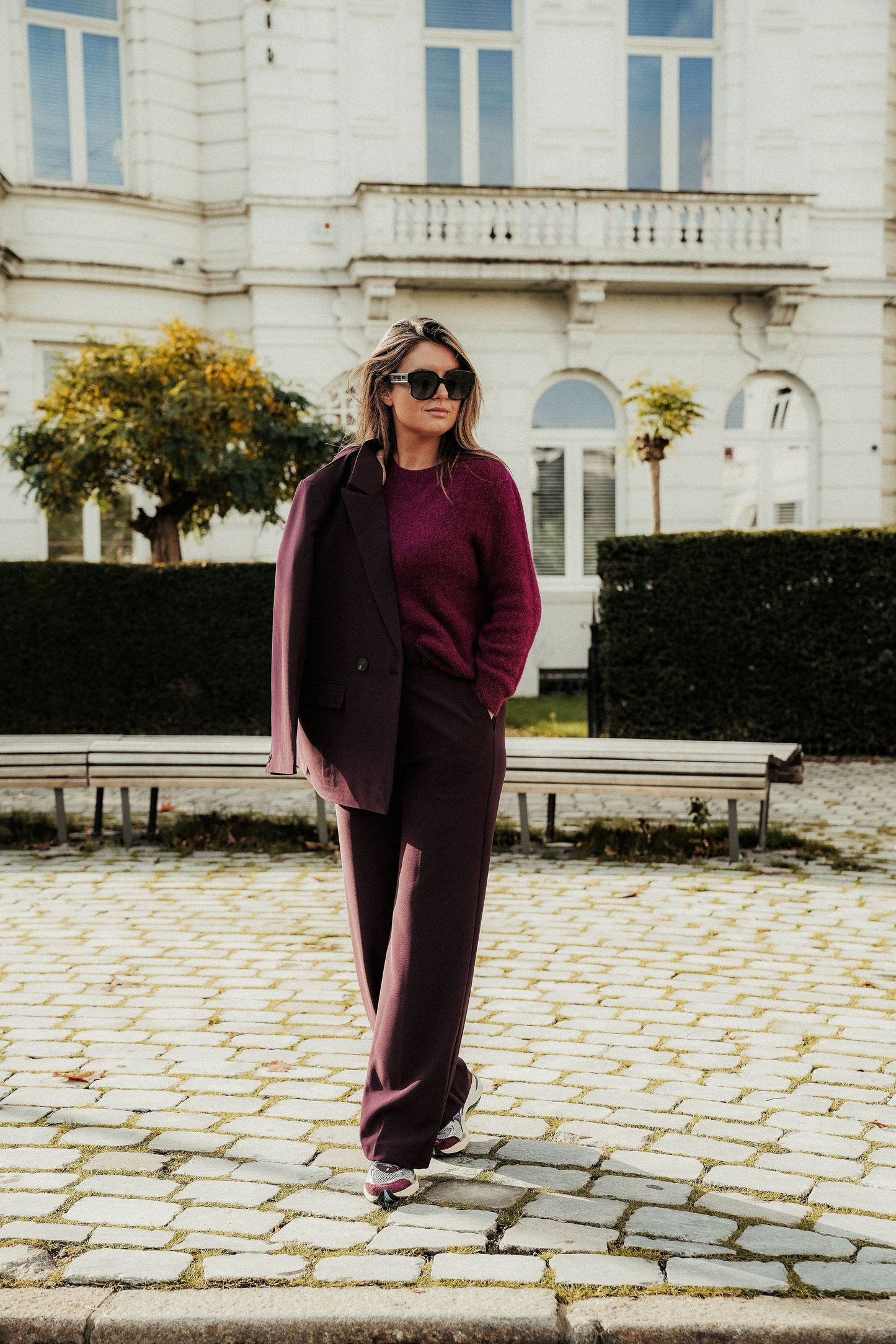 Maelle Knit Bordeaux