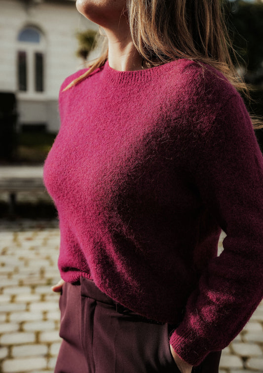 Maelle Knit Bordeaux