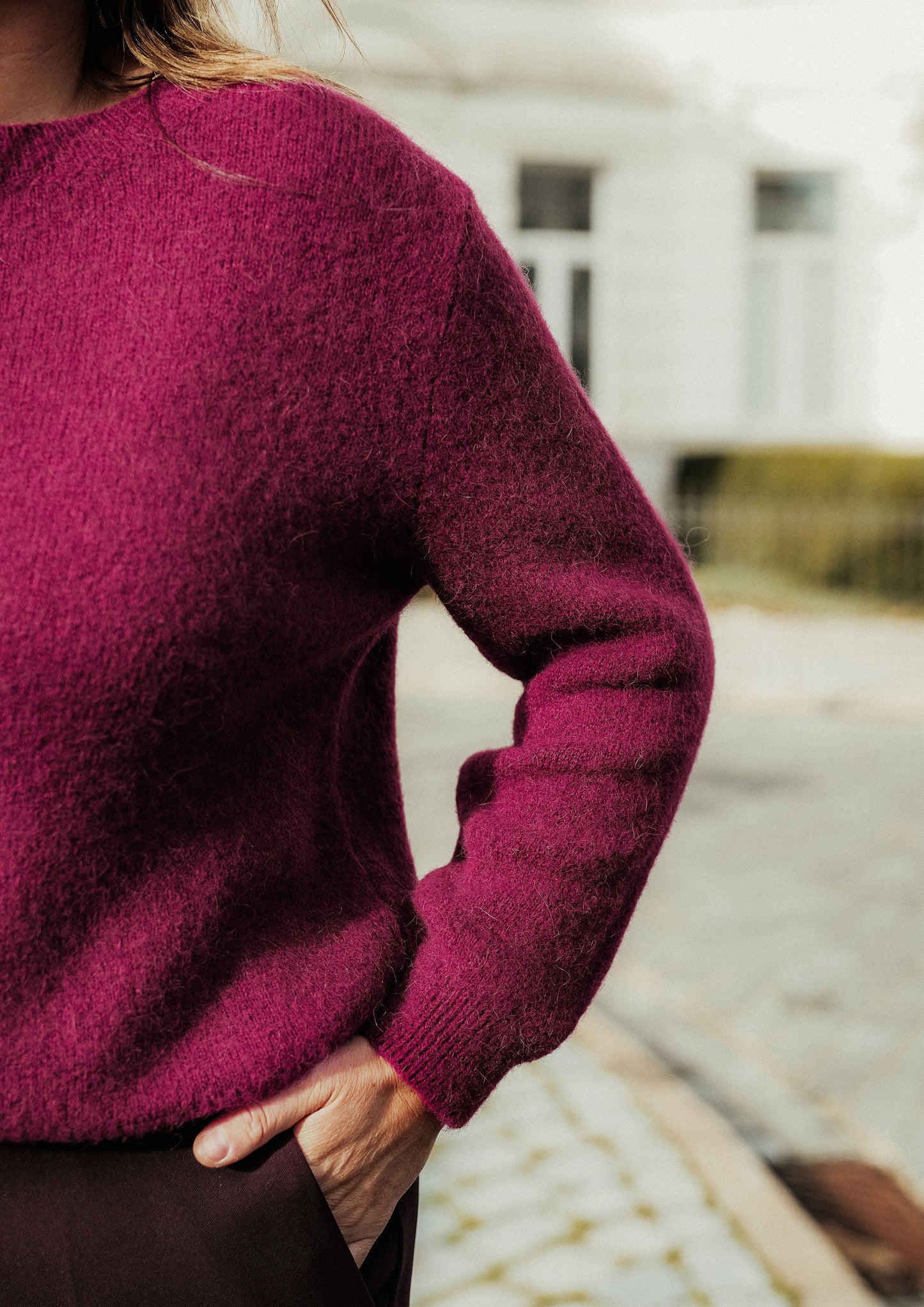 Maelle Knit Bordeaux